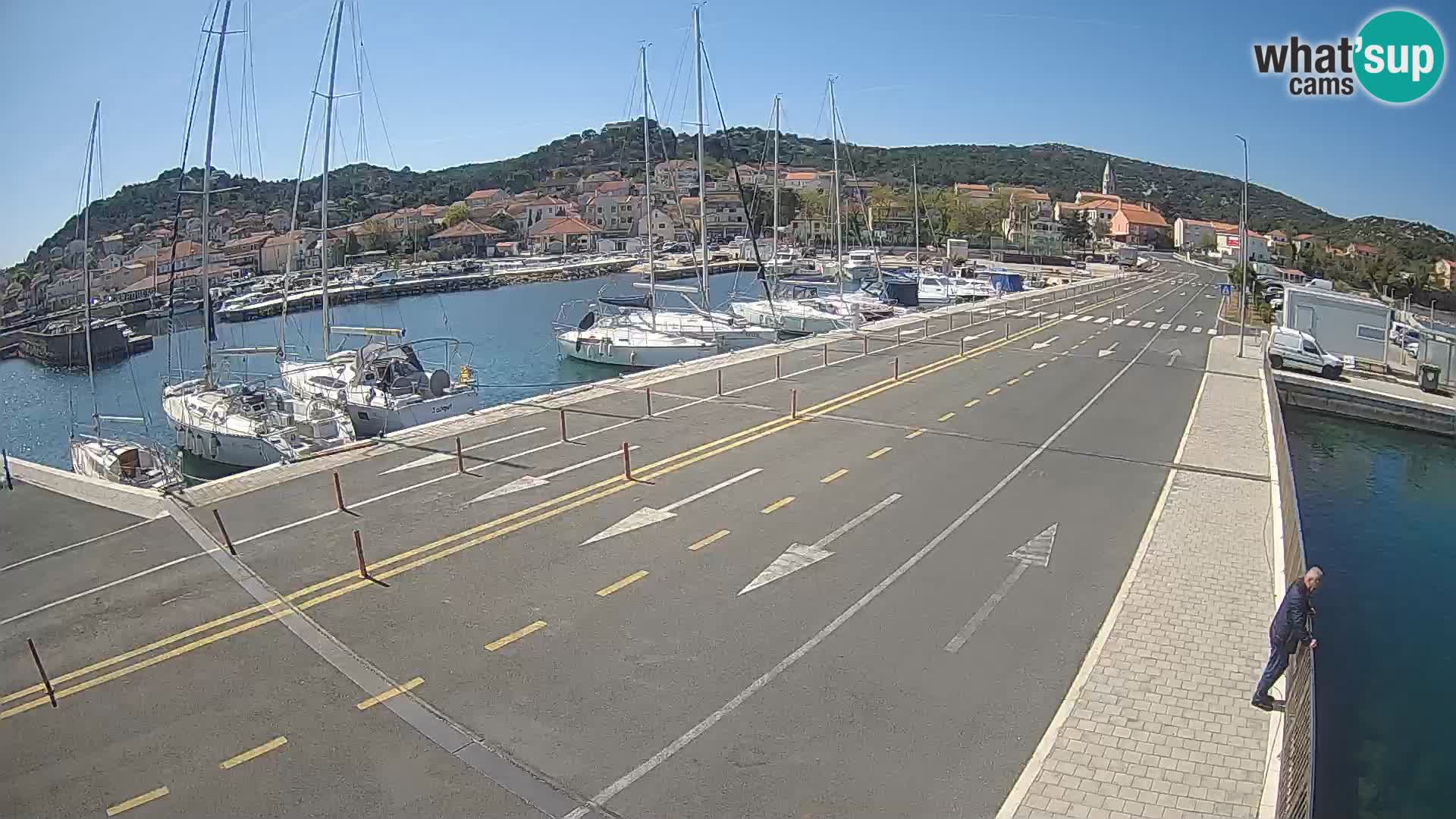 Dalmatia Tkon Ferry – webcams Croatia