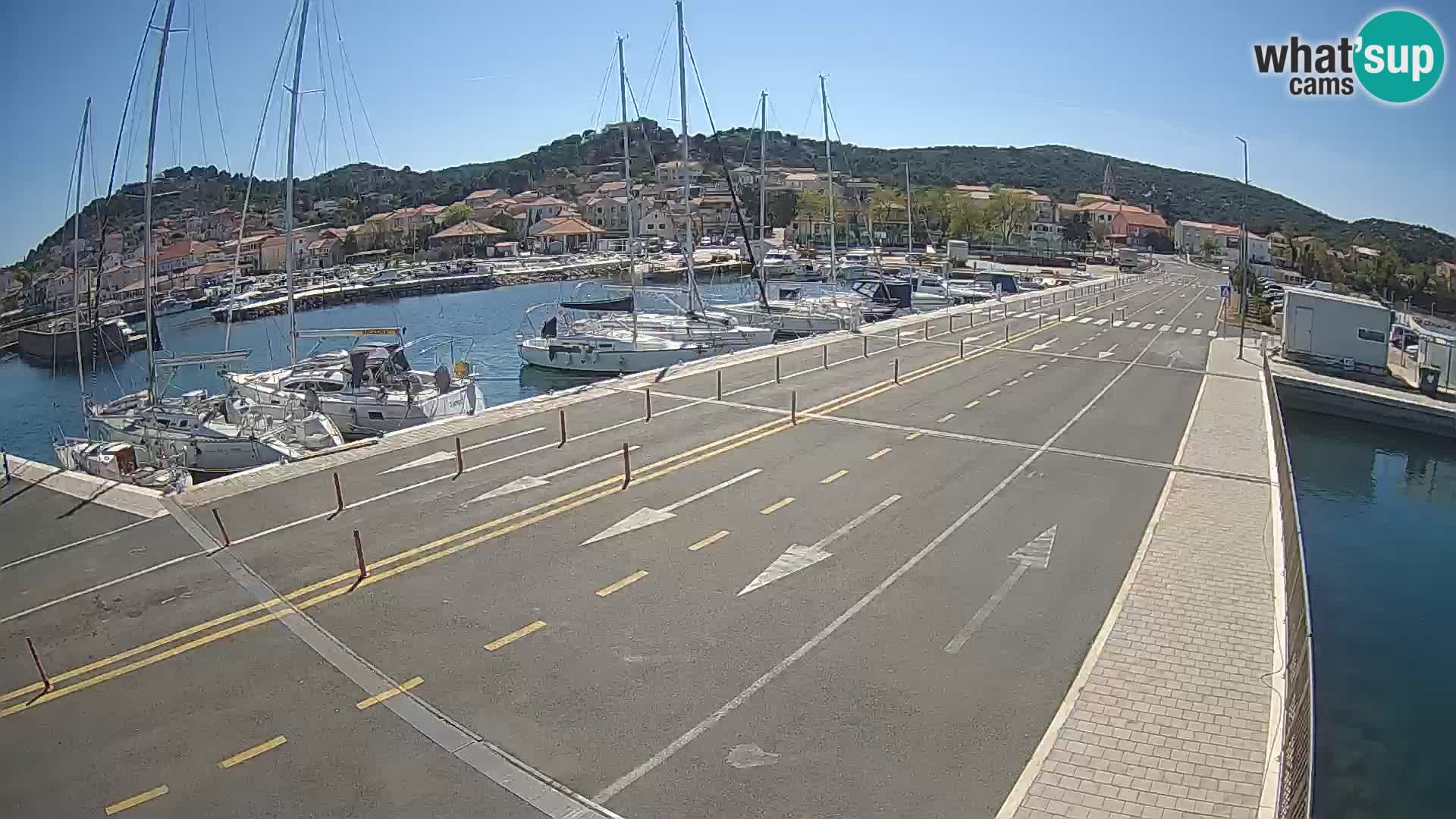 Dalmatia Tkon Ferry – webcams Croatia
