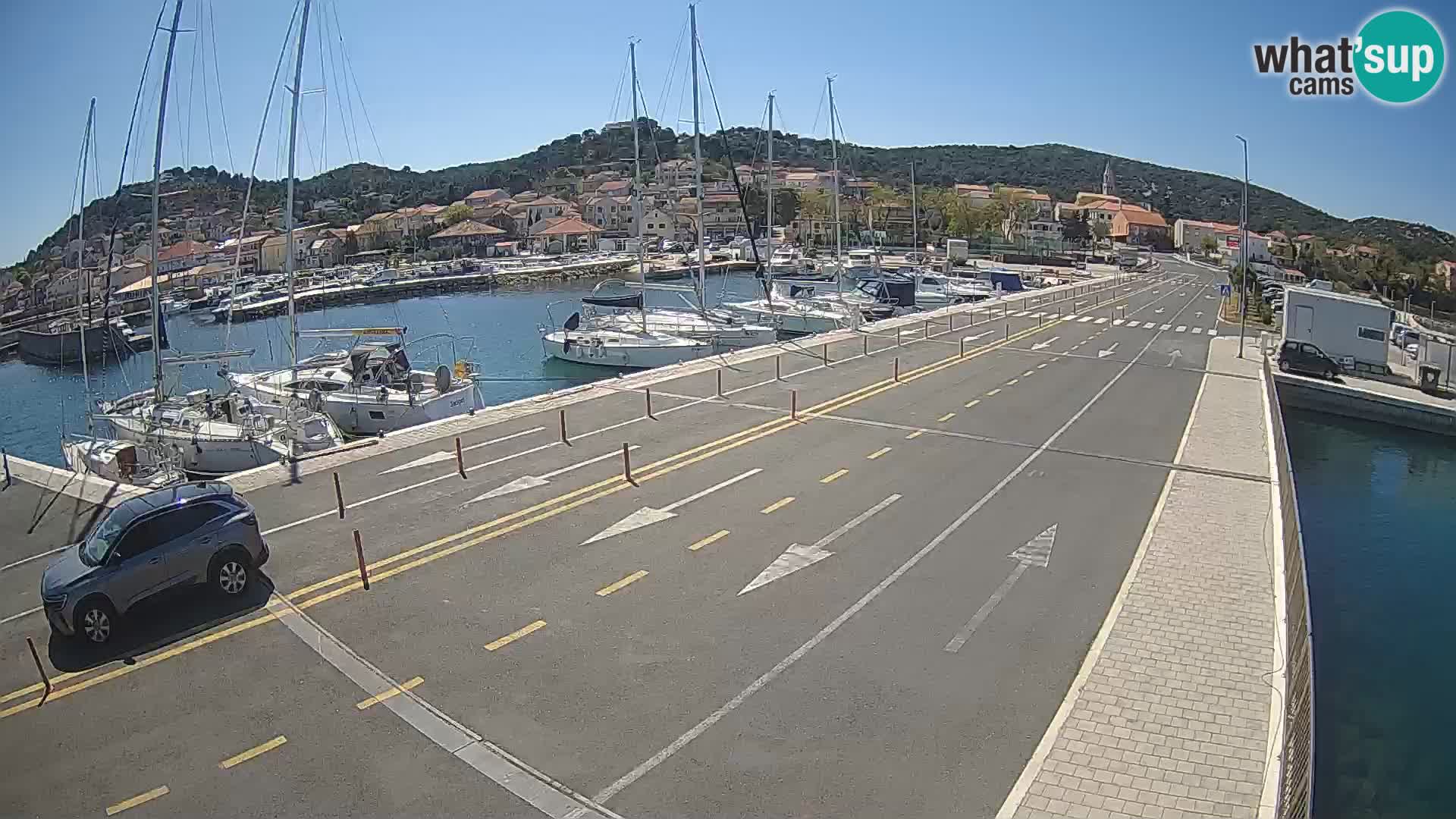 Dalmacija Trajekt Tkon – spletne kamere Hrvaška