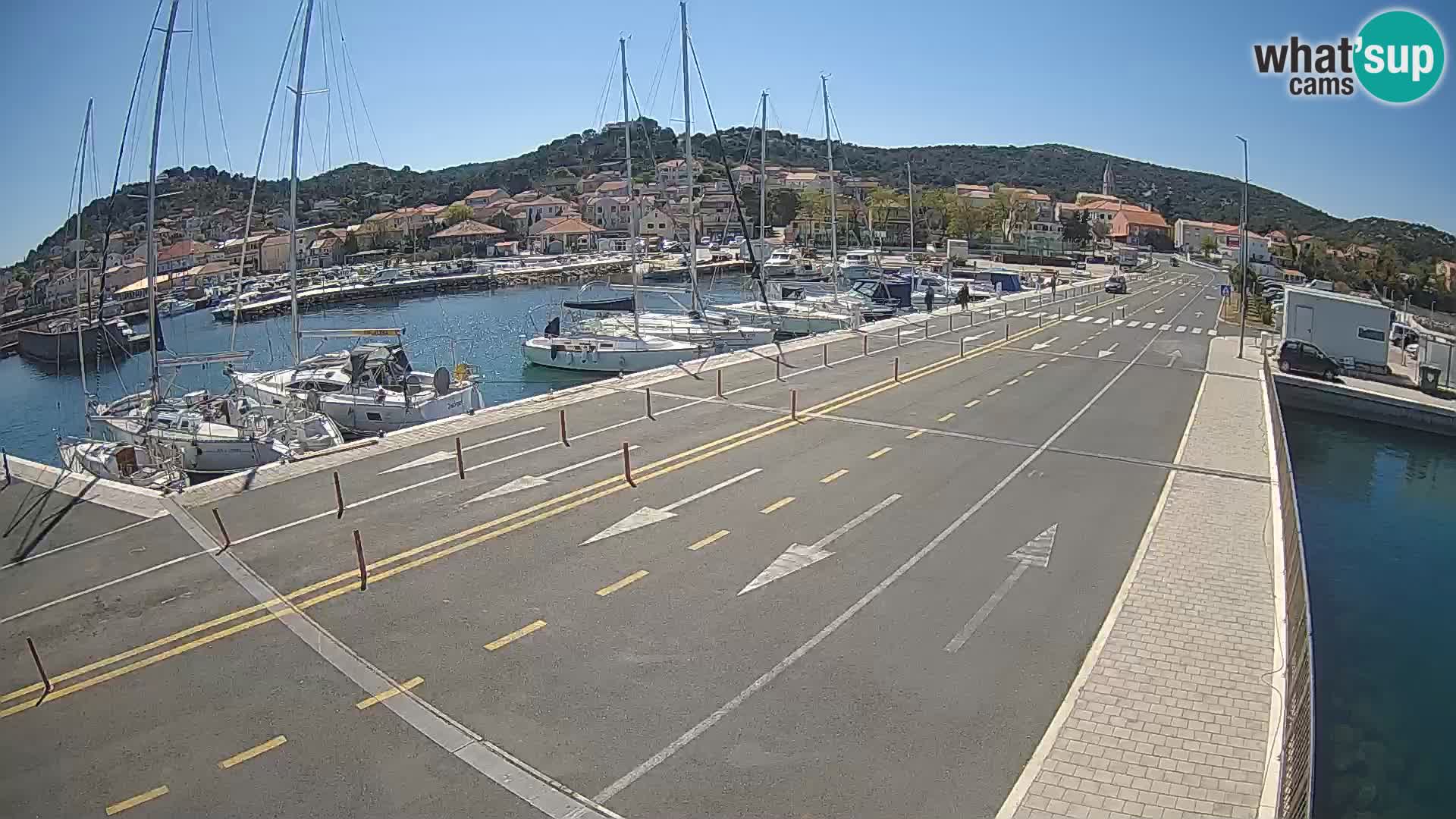 Dalmatia Tkon Ferry – webcams Croatia