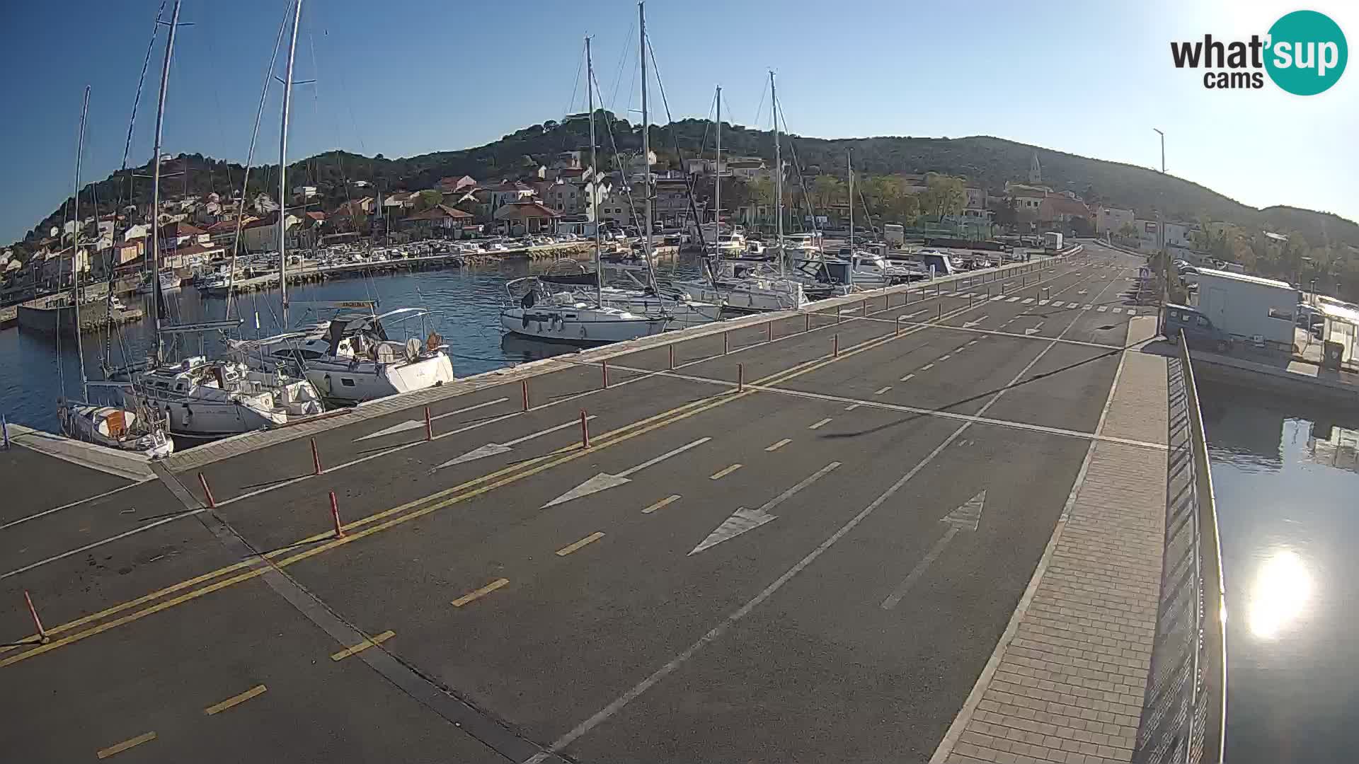 Dalmatien Tkon Fähre – Webcams Kroatien