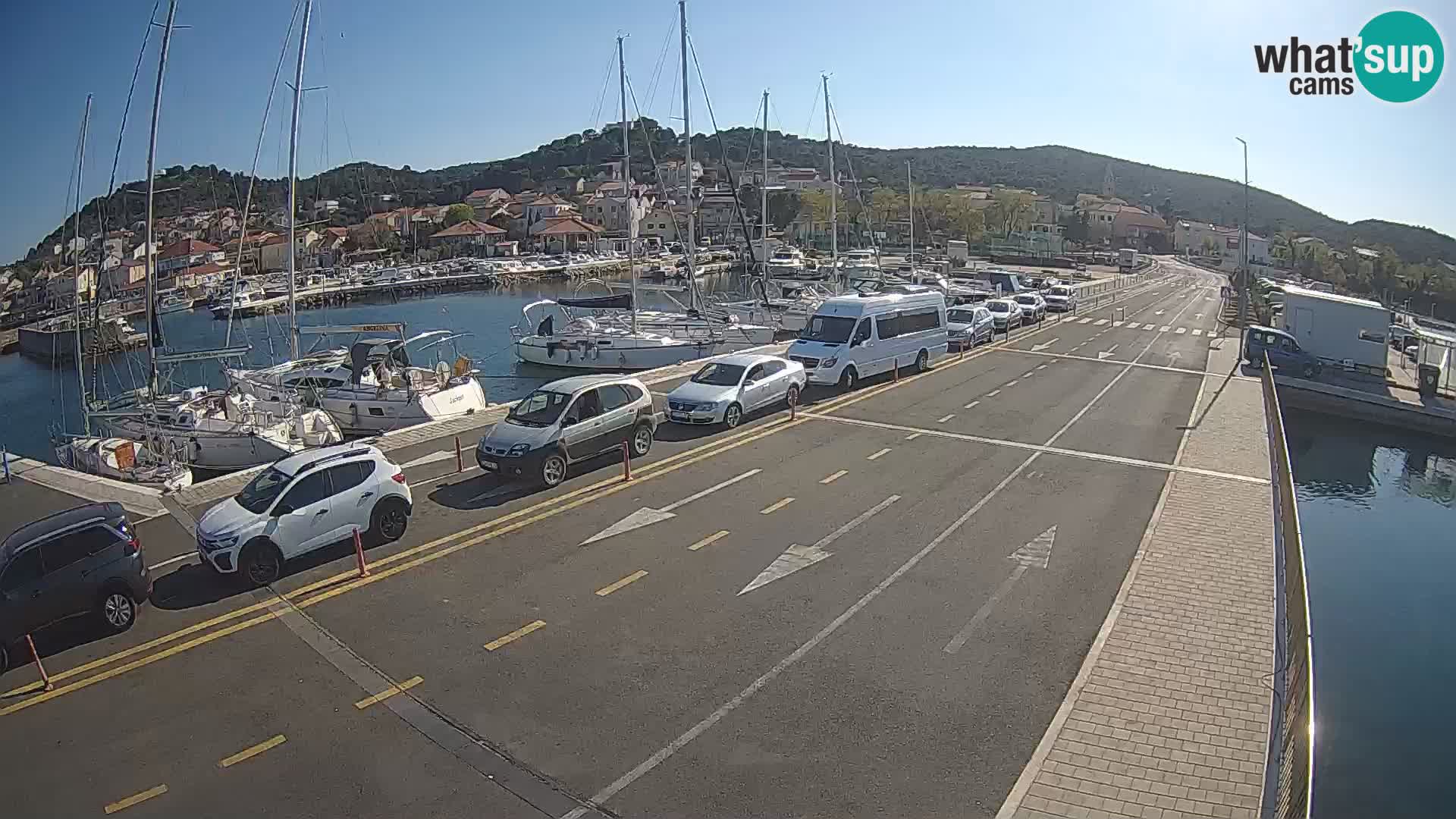 Dalmatia Tkon Ferry – webcams Croatia