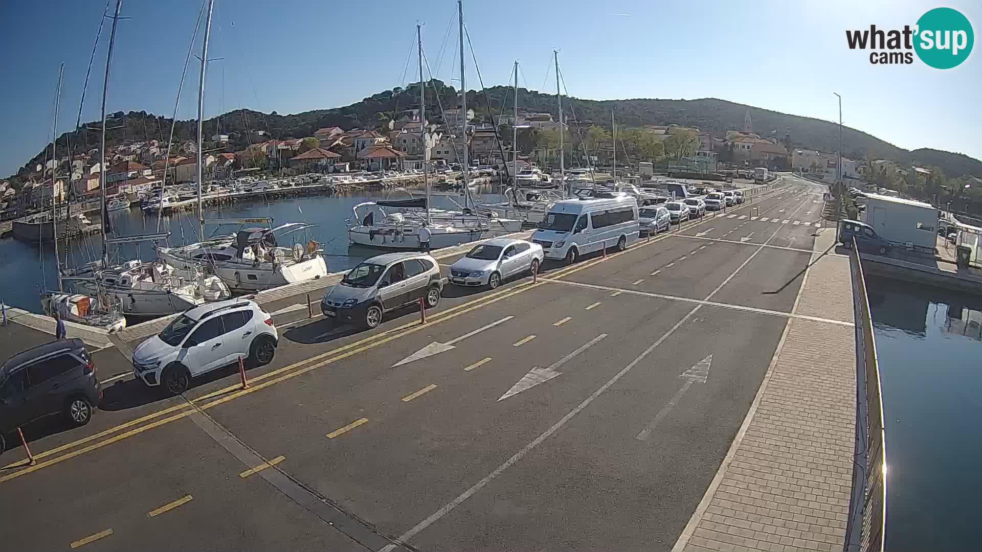 Dalmatia Tkon Ferry – webcams Croatia