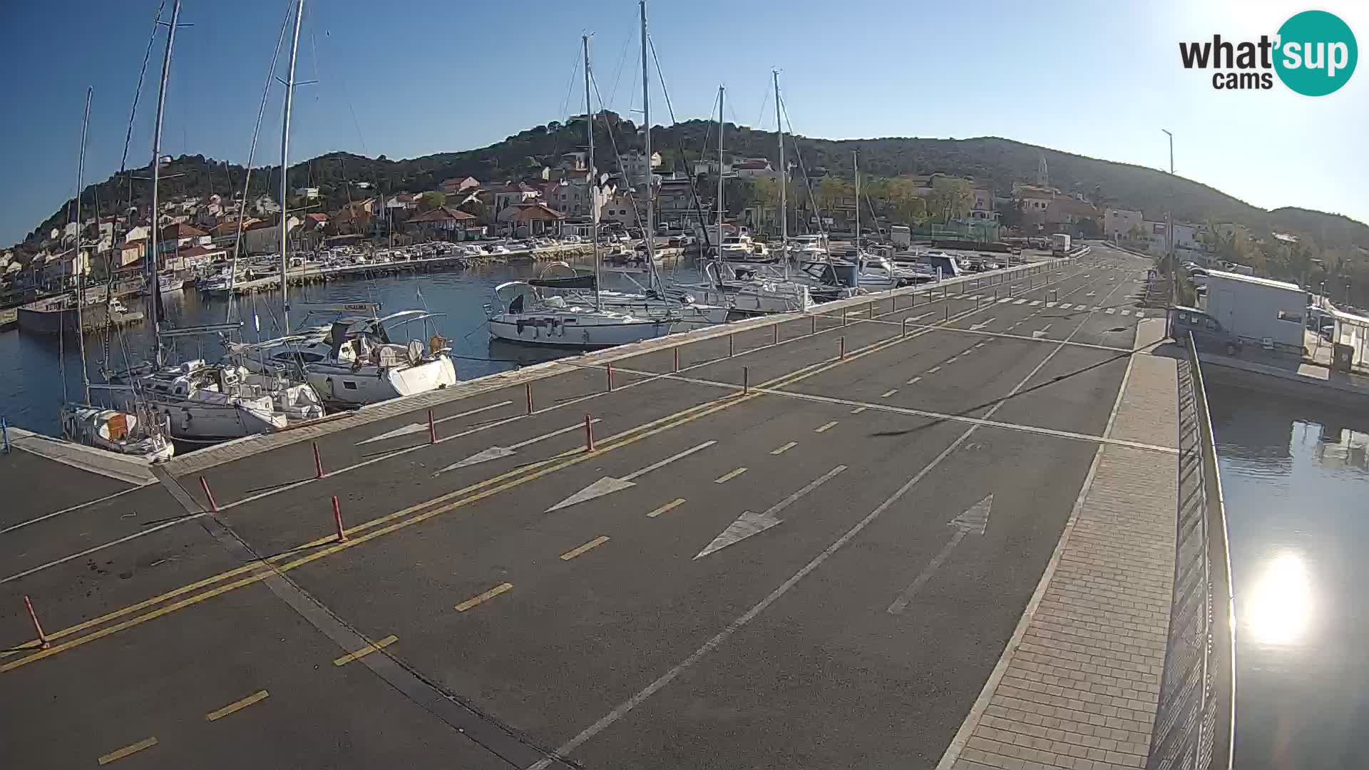 Dalmatia Tkon Ferry – webcams Croatia