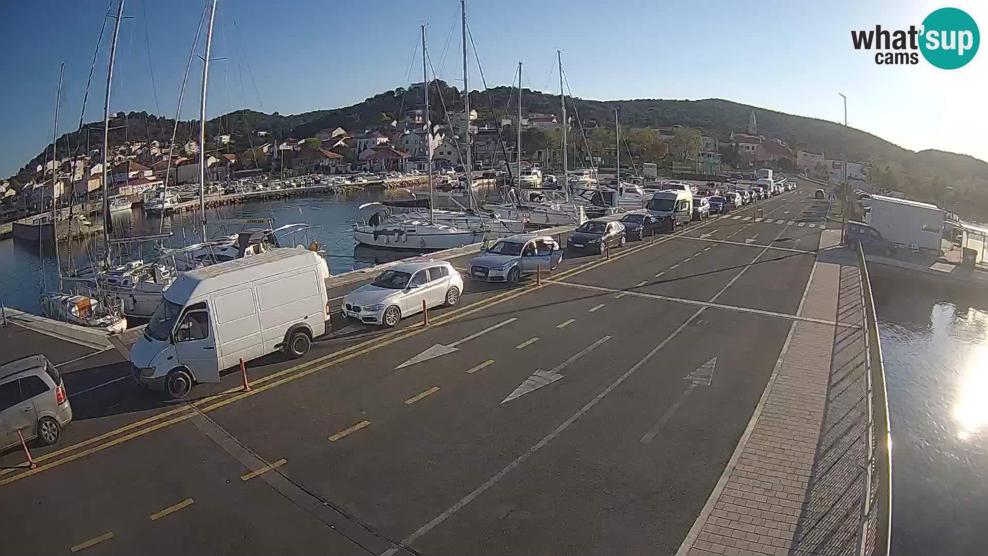 Dalmazia traghetto Tkon – webcam Croazia
