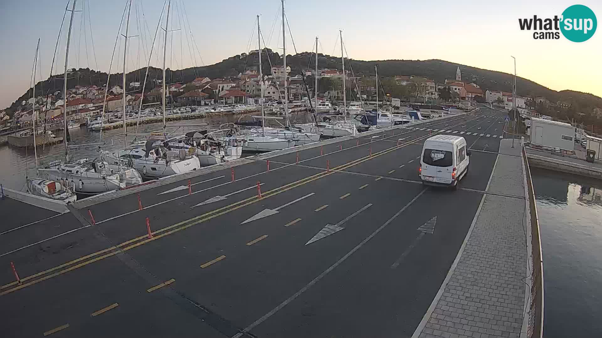 Dalmacija Trajekt Tkon – spletne kamere Hrvaška