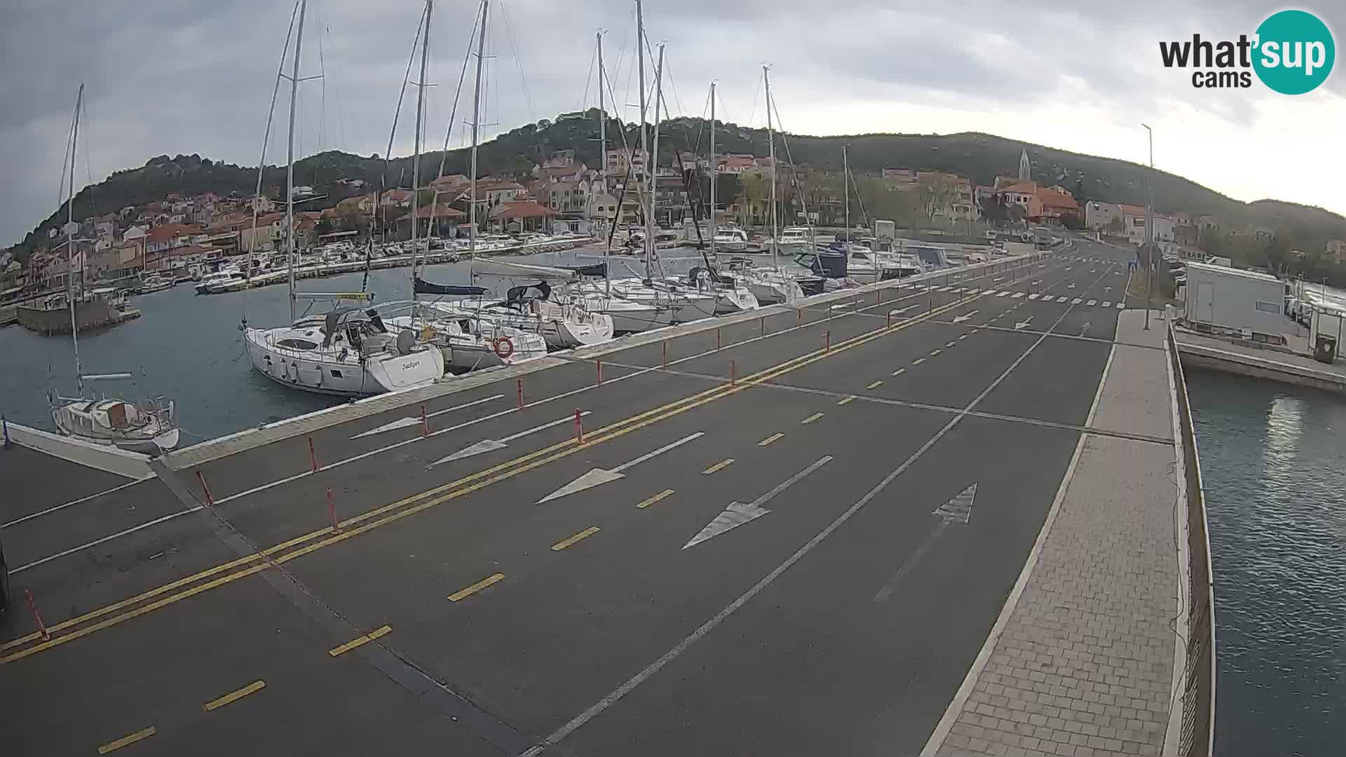 Dalmacija Trajekt Tkon – spletne kamere Hrvaška