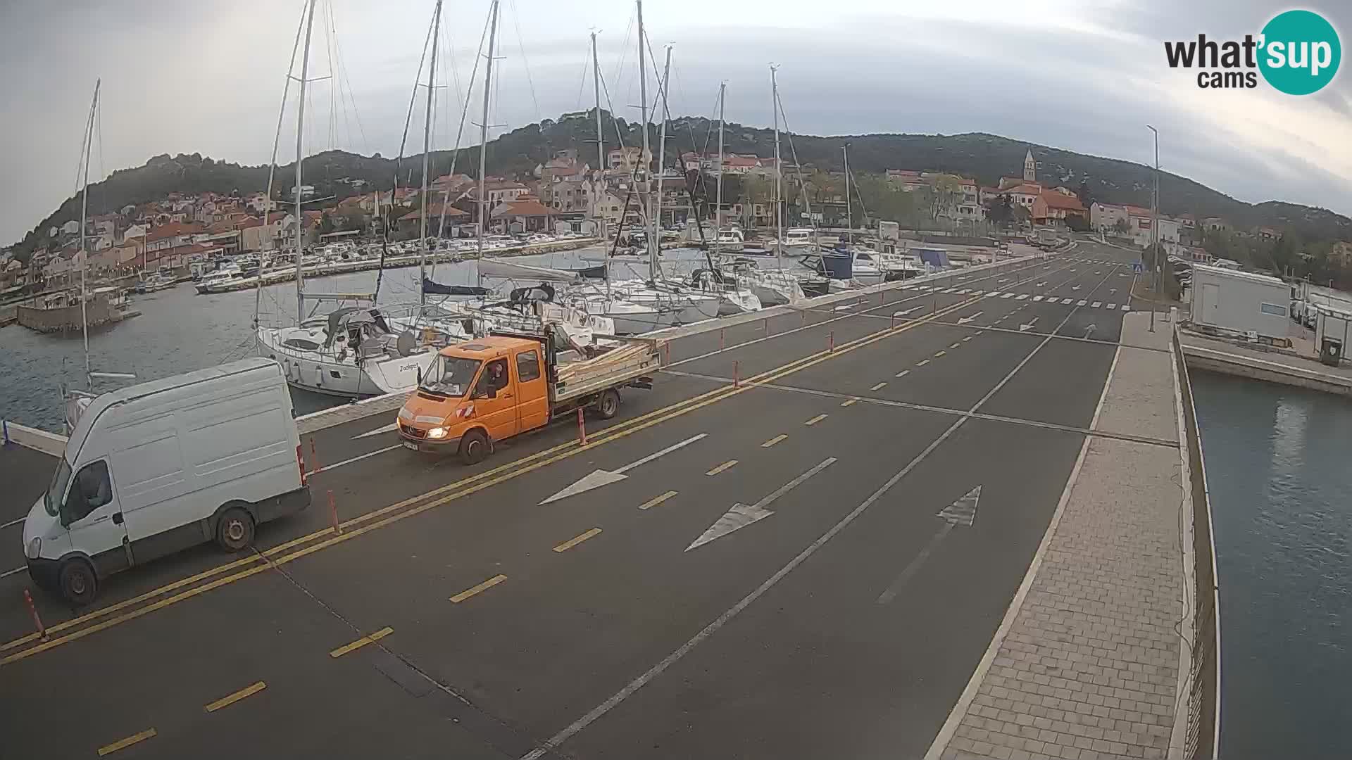 Dalmacija Trajekt Tkon – spletne kamere Hrvaška