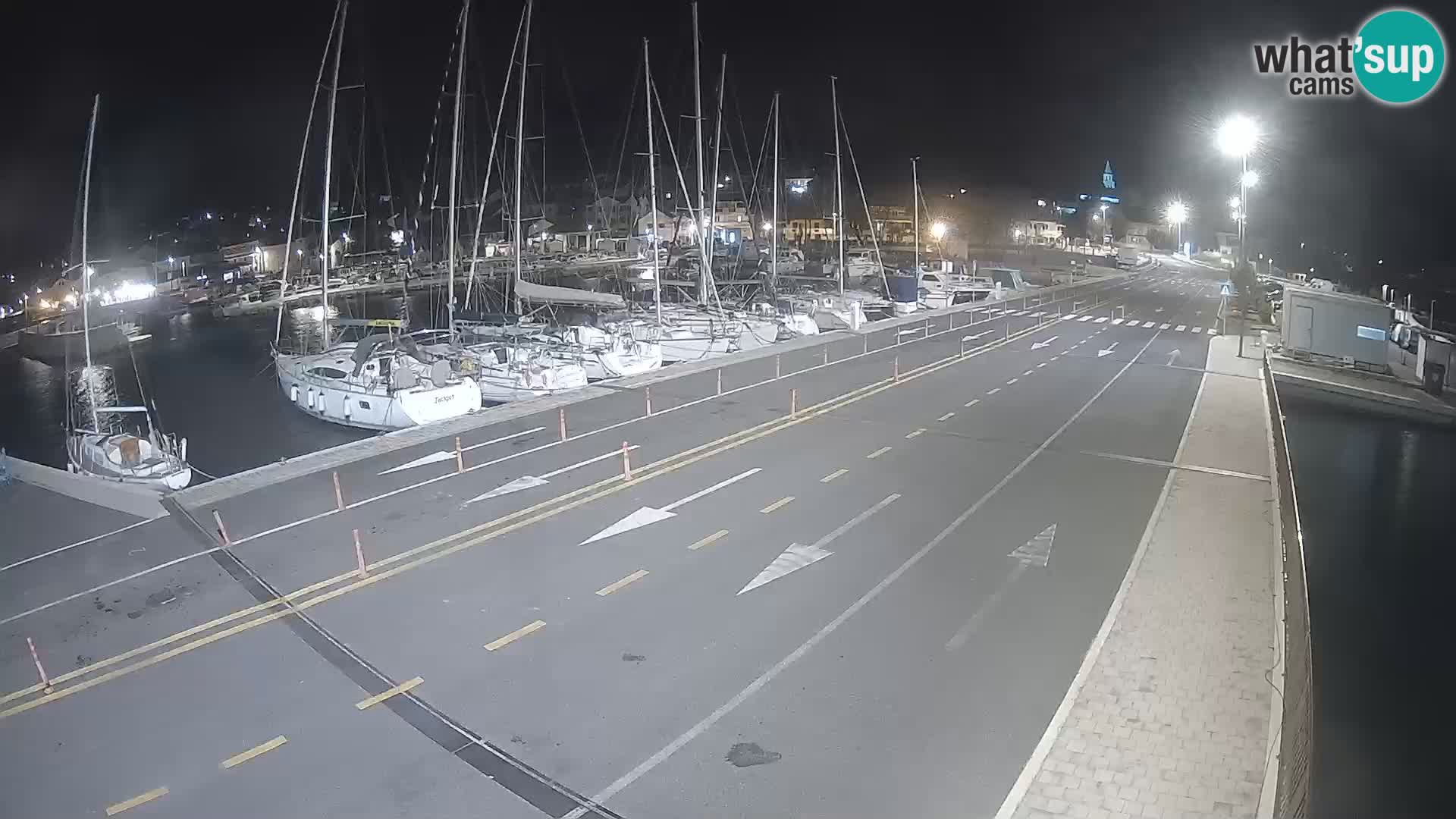 Dalmacia Tkon Transportar- webcams Croacia