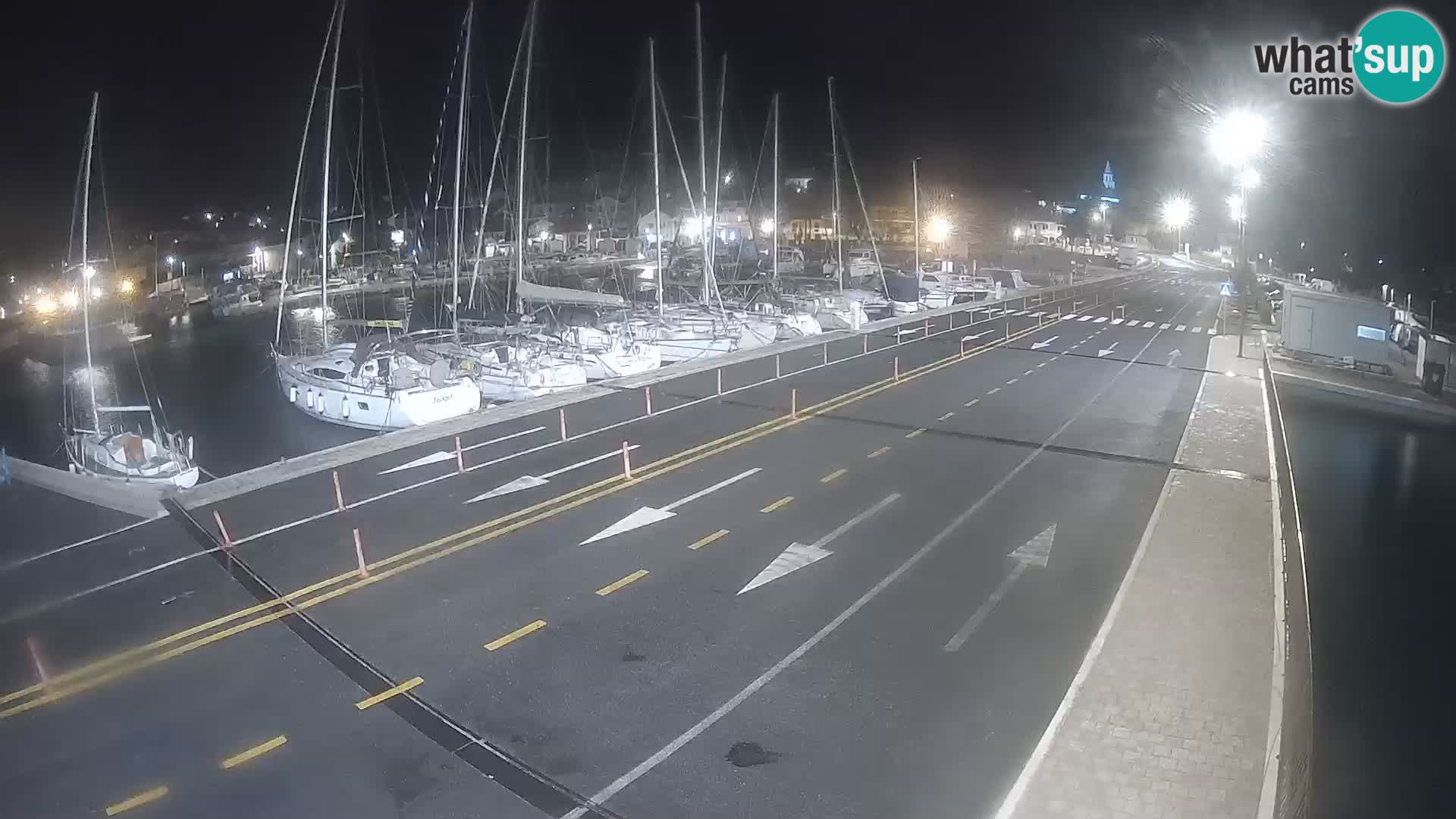 Dalmacia Tkon Transportar- webcams Croacia