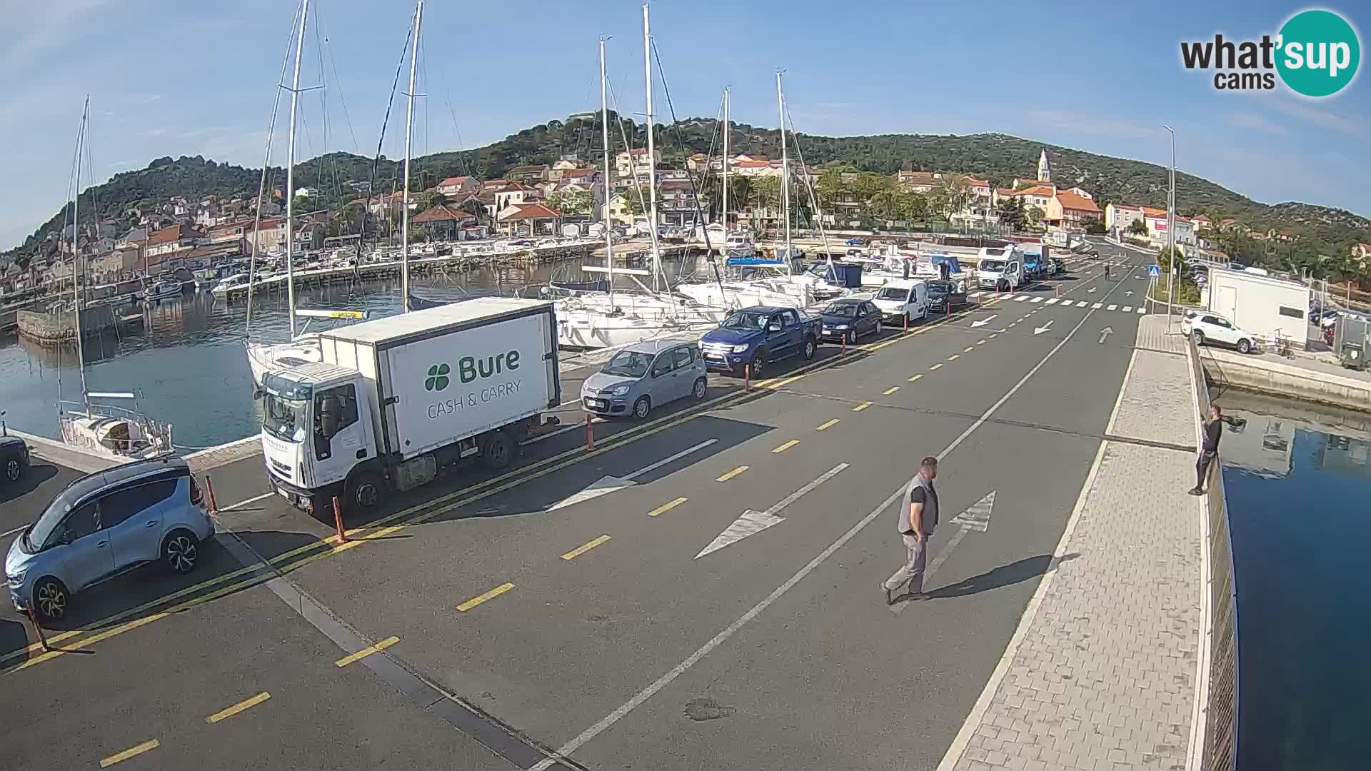 Dalmatia Tkon Ferry – webcams Croatia