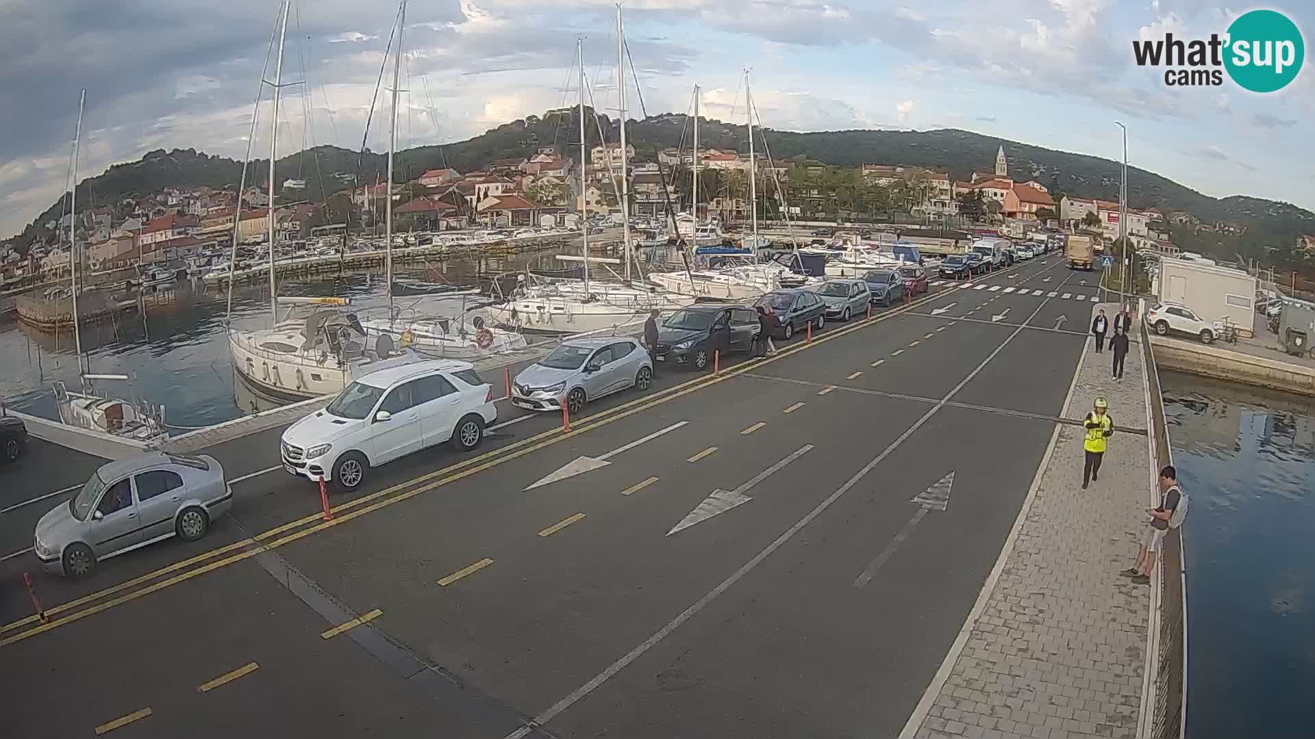 Dalmatia Tkon Ferry – webcams Croatia