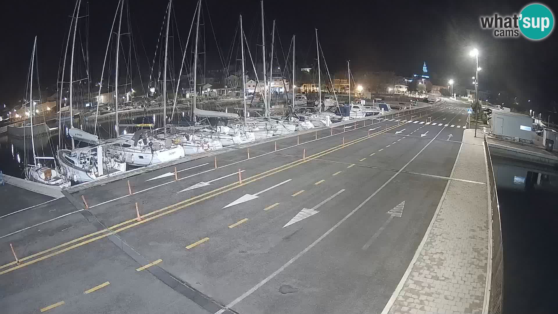 Dalmacija Trajekt Tkon – spletne kamere Hrvaška