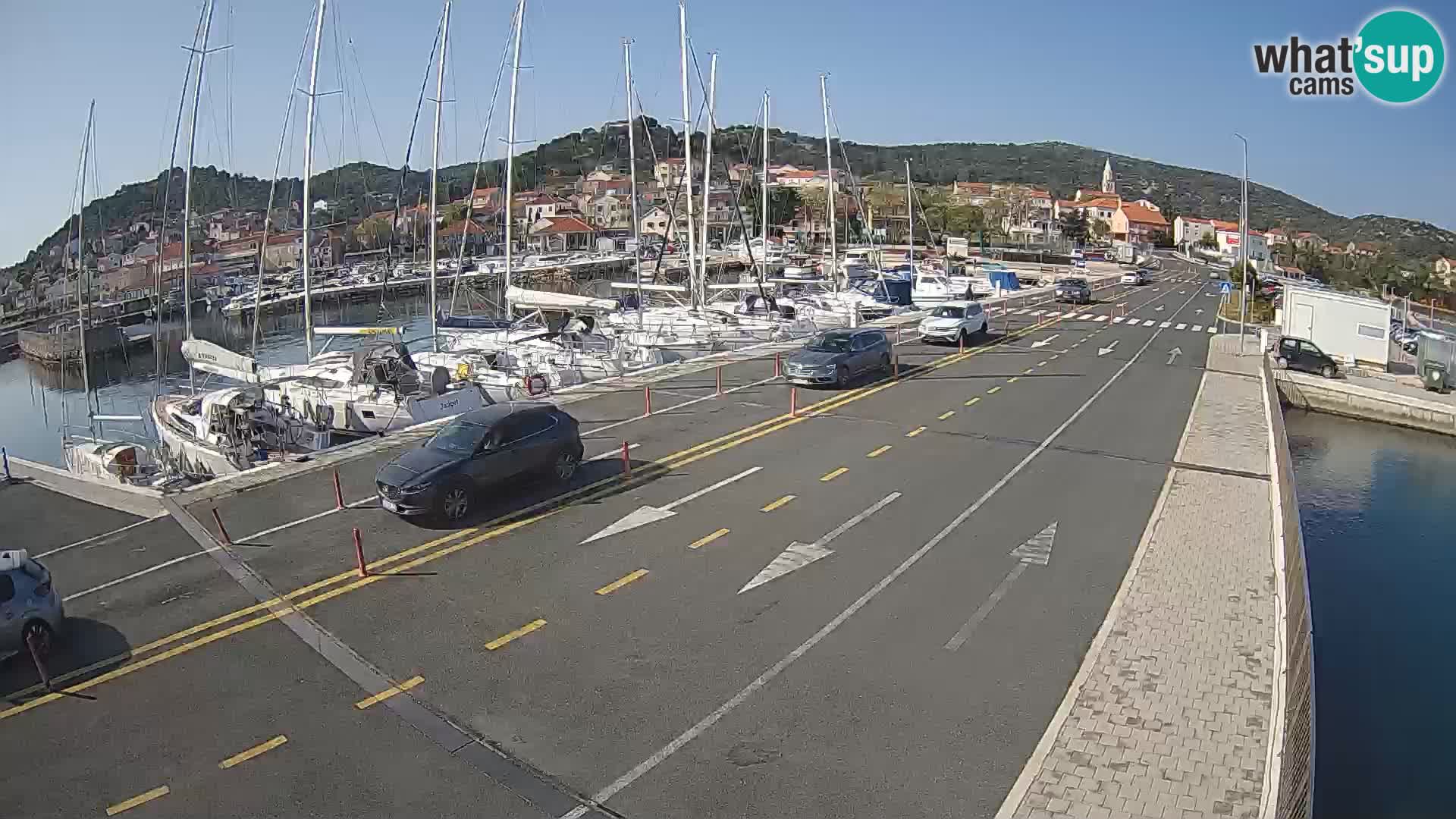 Dalmatie Tkon Traversier – webcams Croatie