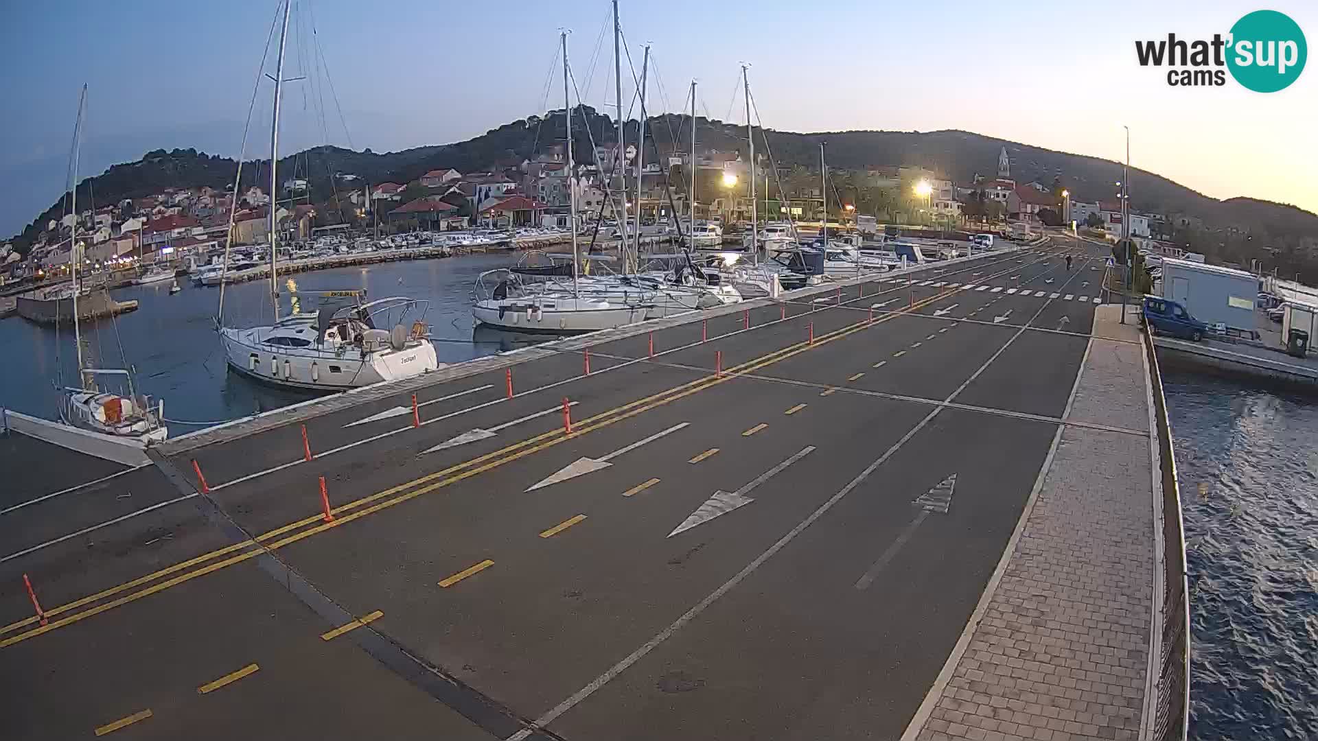 Dalmazia traghetto Tkon – webcam Croazia