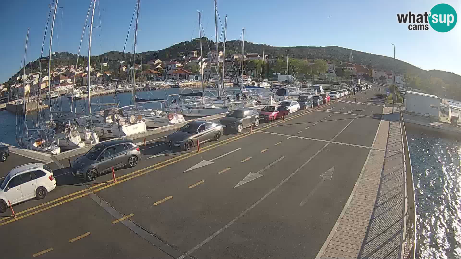 Dalmatia Tkon Ferry – webcams Croatia