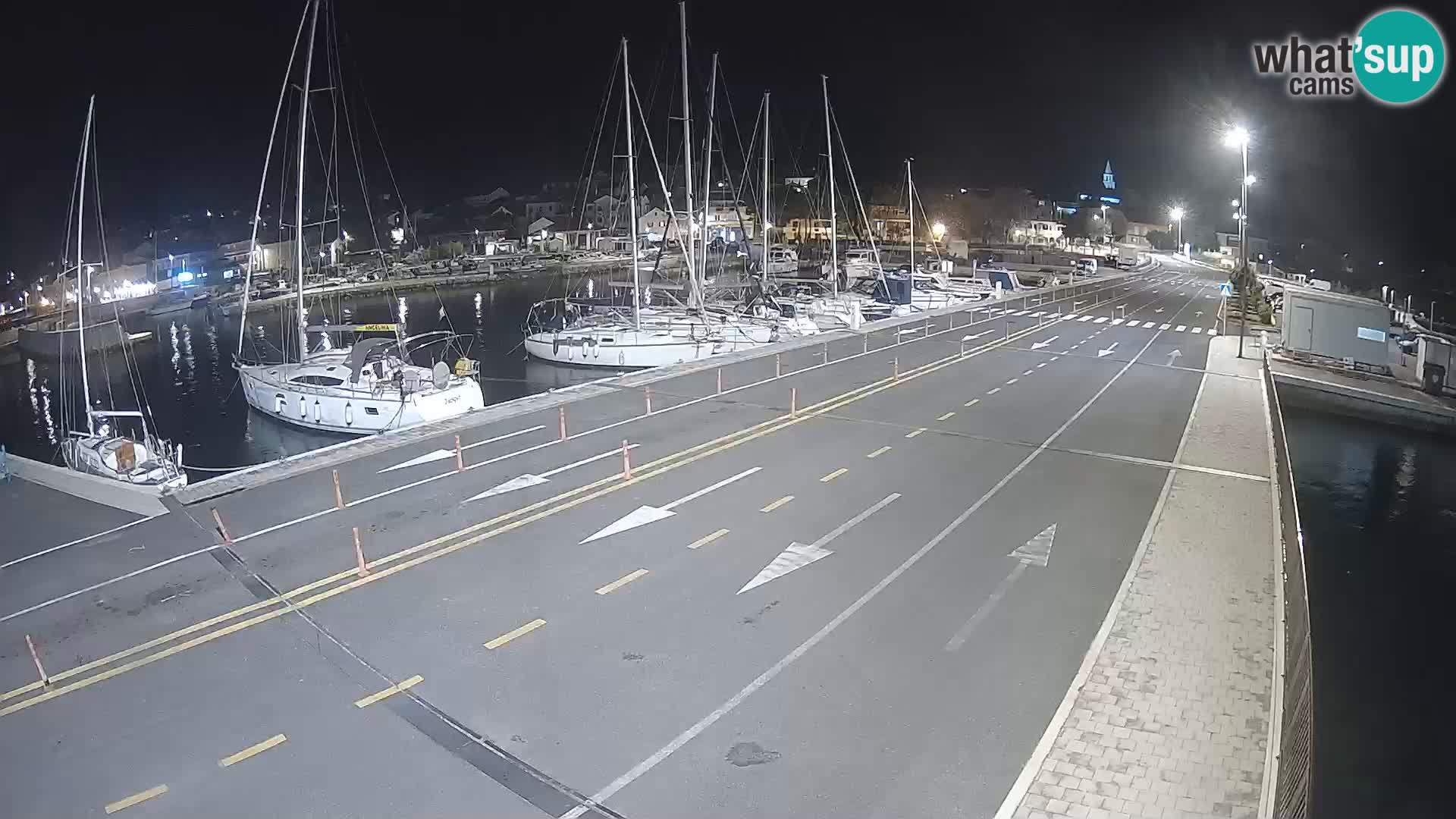 Dalmacija Trajekt Tkon – spletne kamere Hrvaška