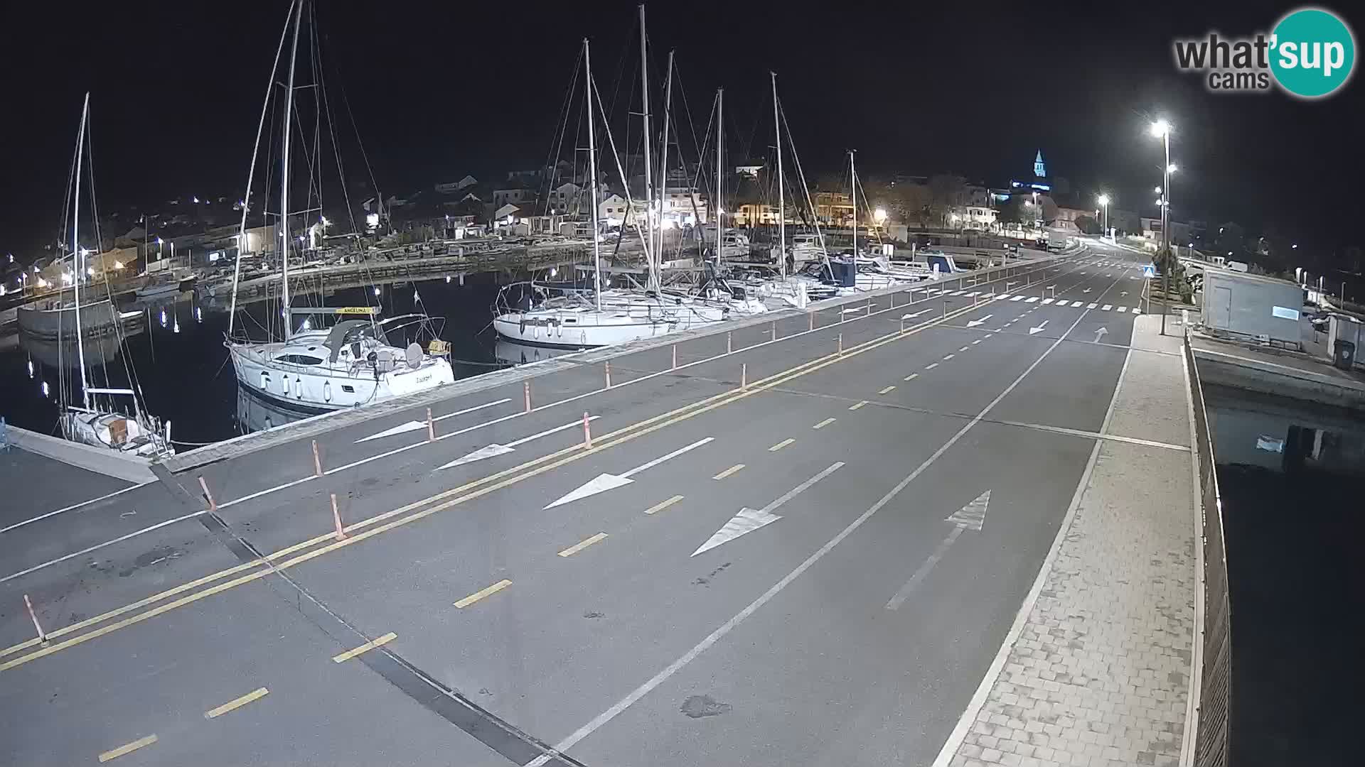 Dalmazia traghetto Tkon – webcam Croazia