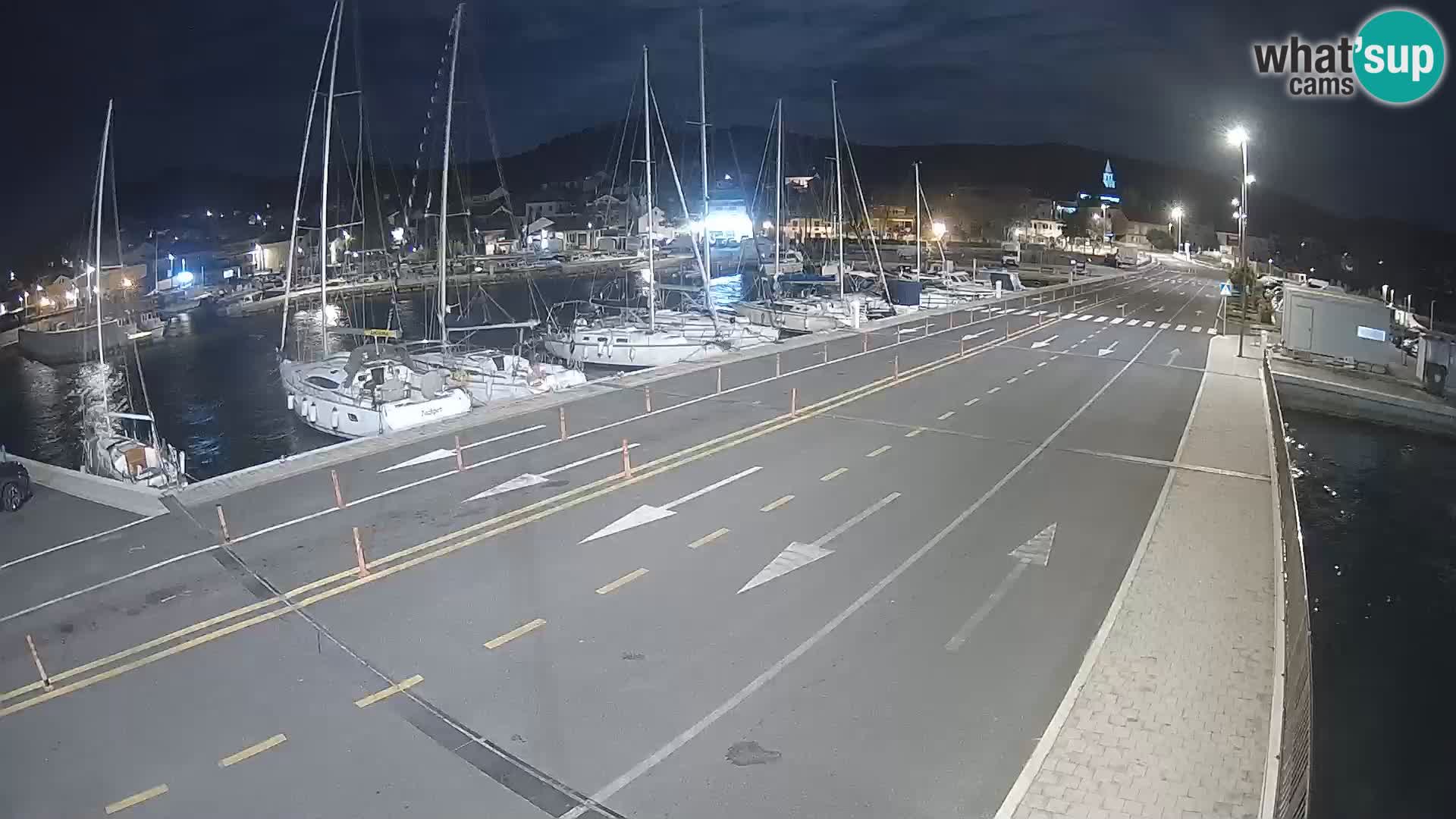 Dalmacija Trajekt Tkon – spletne kamere Hrvaška