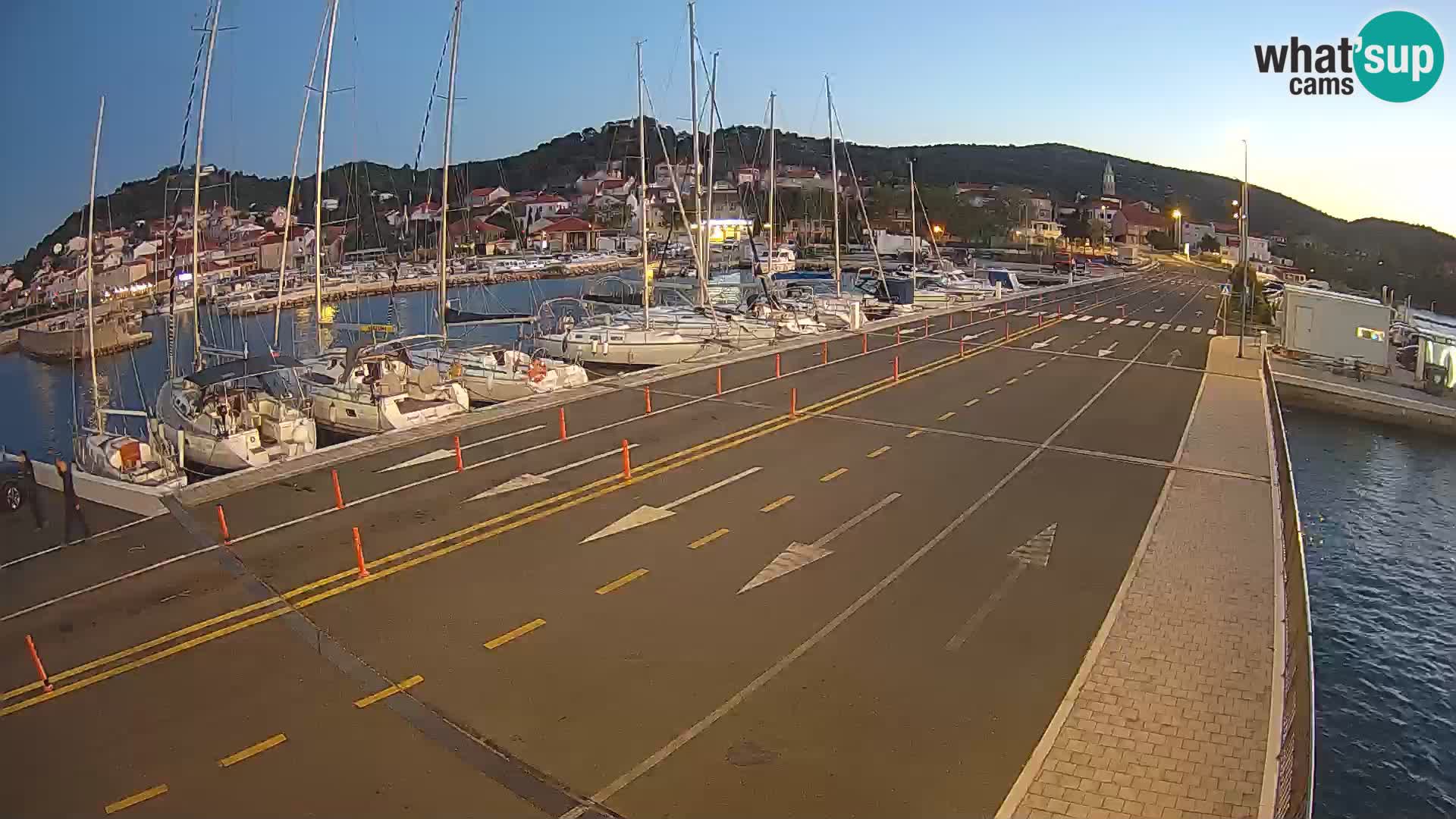 Dalmatien Tkon Fähre – Webcams Kroatien