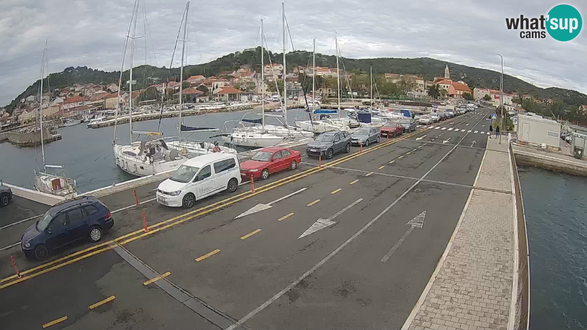 Dalmatia Tkon Ferry – webcams Croatia