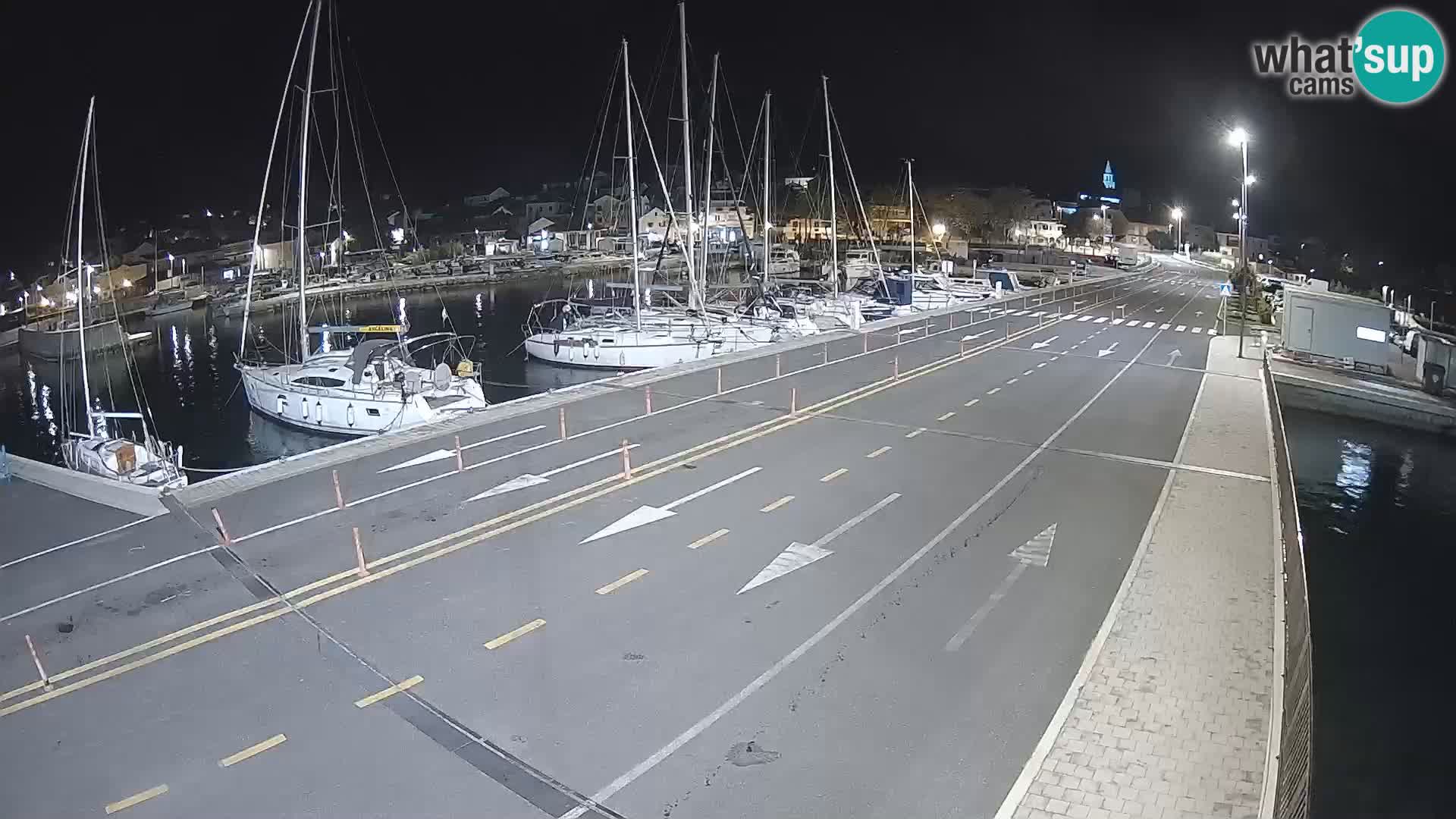 Dalmatia Tkon Ferry – webcams Croatia