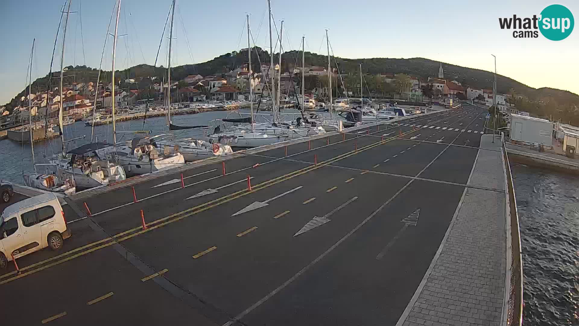 Trajekt Dalmacija Tkon – web kamere Hrvatska