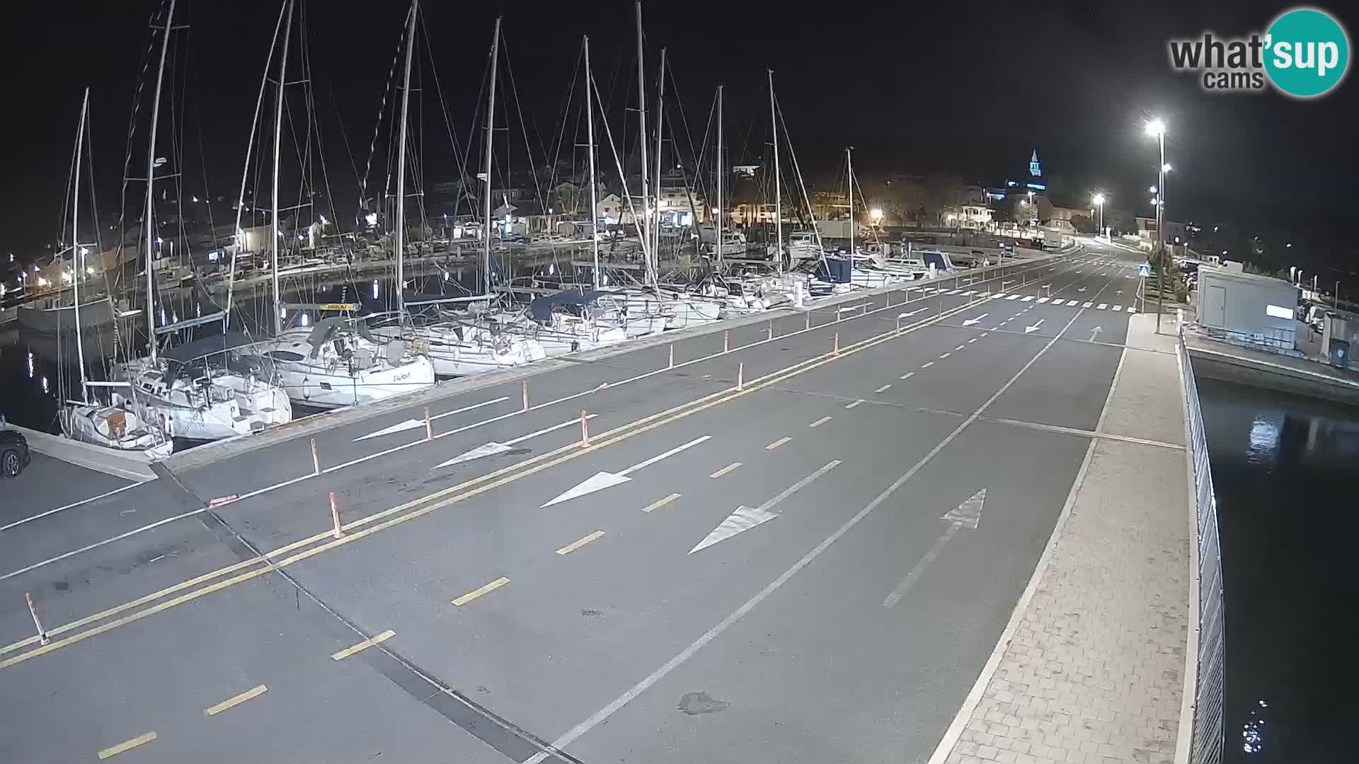 Dalmacia Tkon Transportar- webcams Croacia