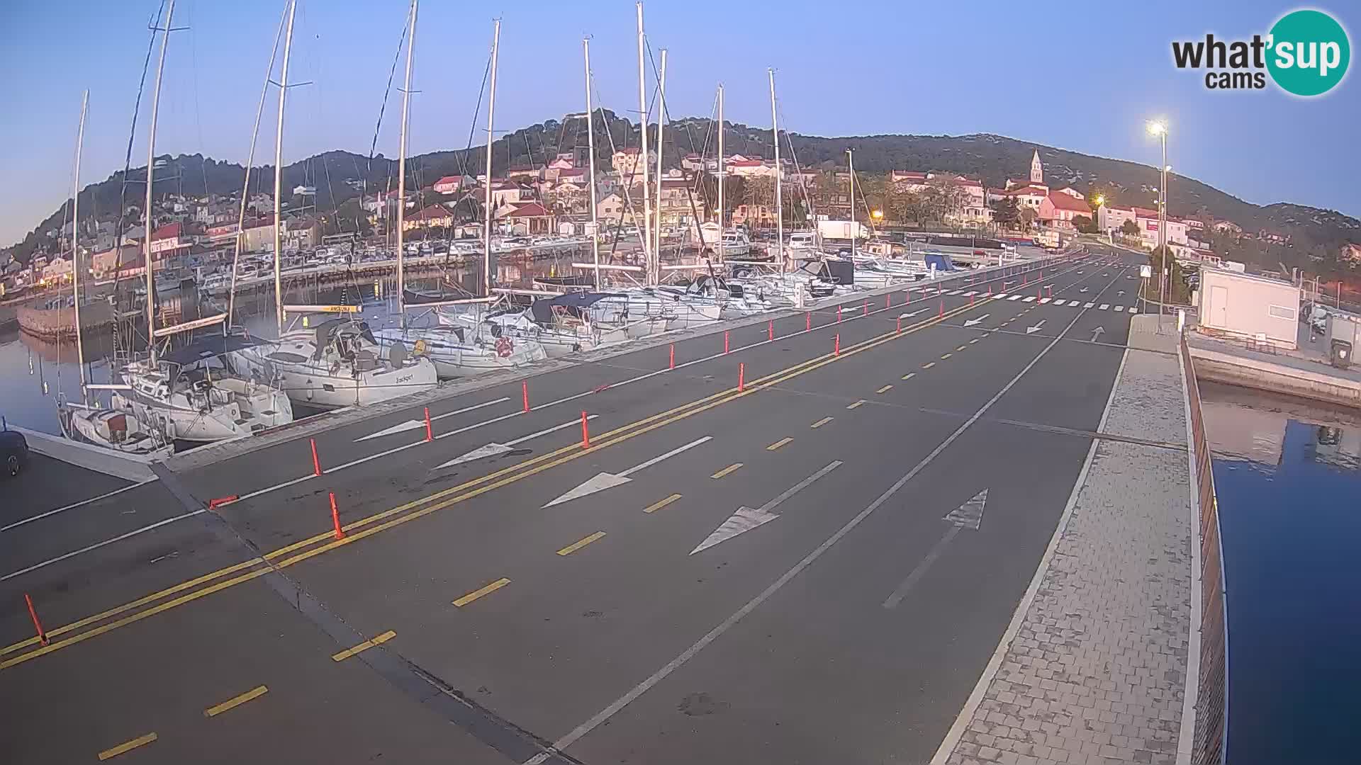 Dalmatie Tkon Traversier – webcams Croatie