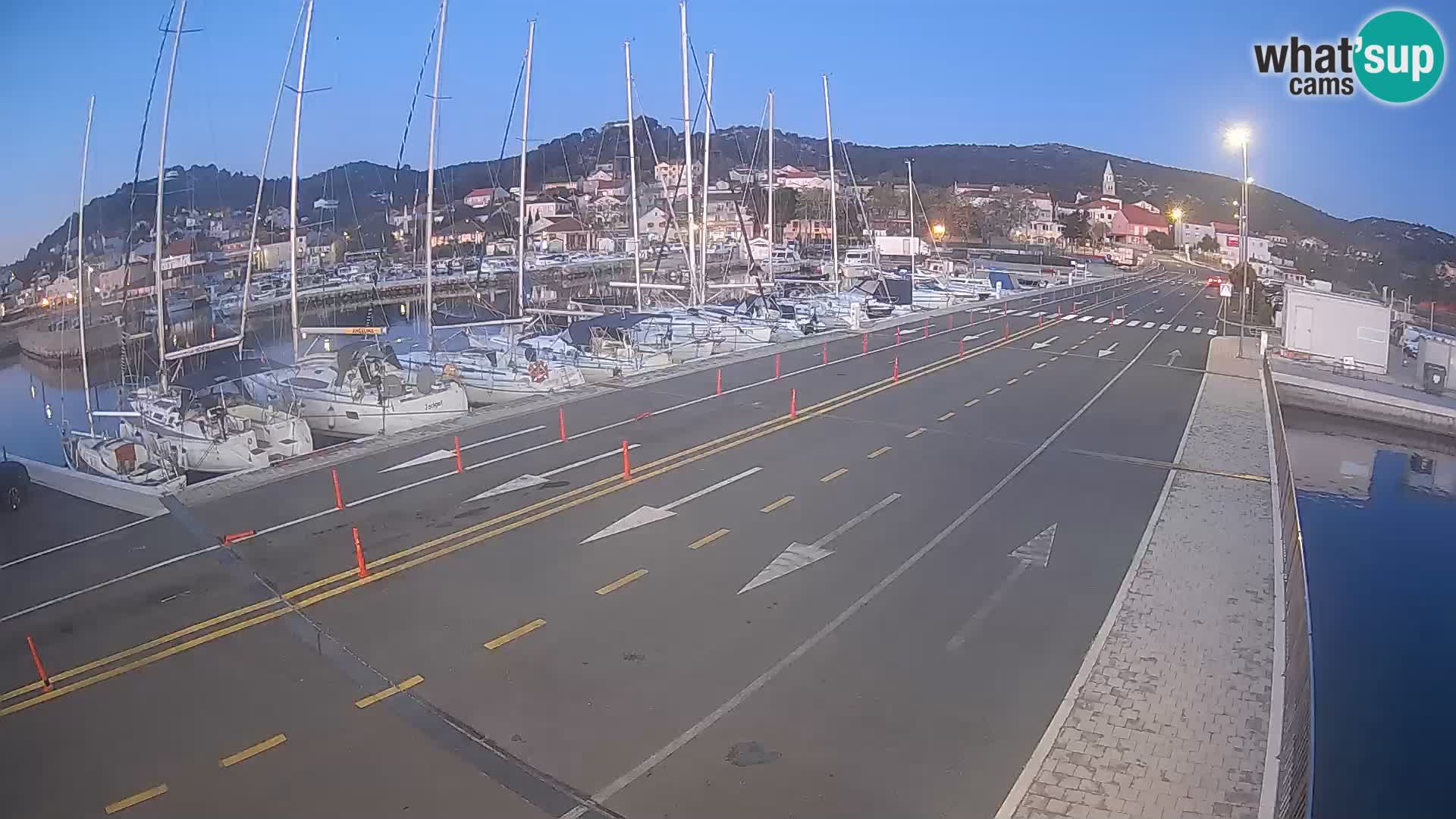 Dalmacia Tkon Transportar- webcams Croacia