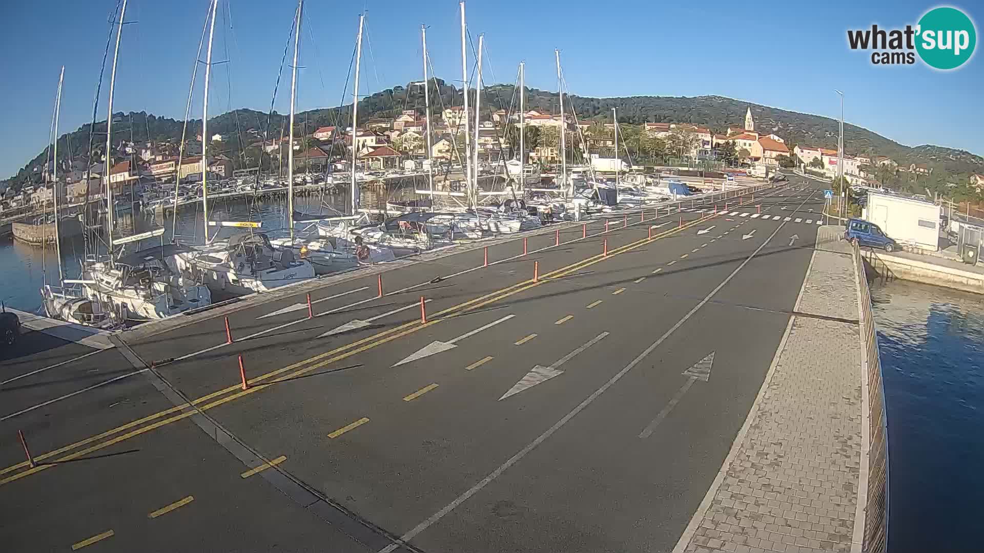 Dalmacija Trajekt Tkon – spletne kamere Hrvaška