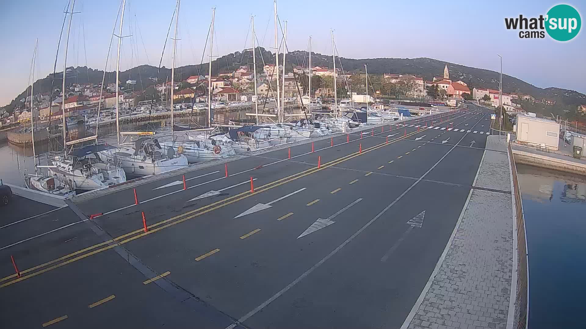 Dalmatie Tkon Traversier – webcams Croatie