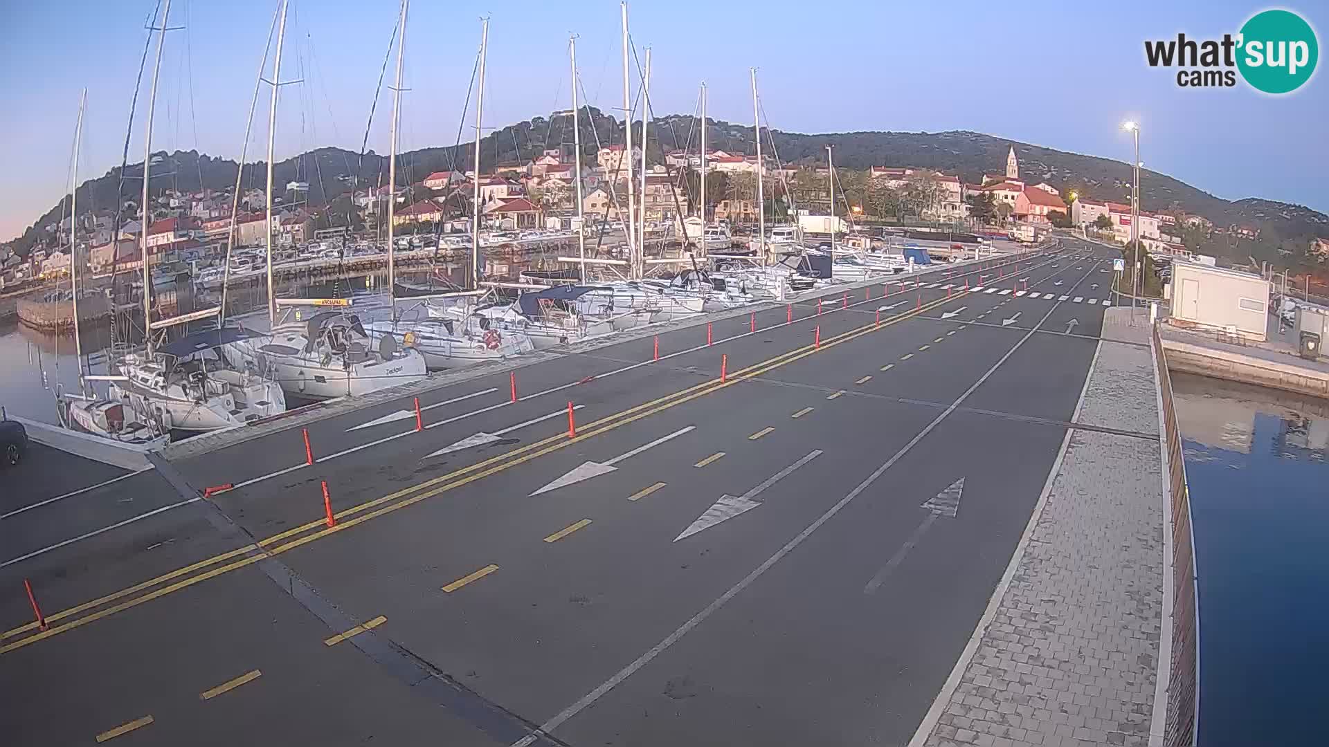 Dalmacia Tkon Transportar- webcams Croacia