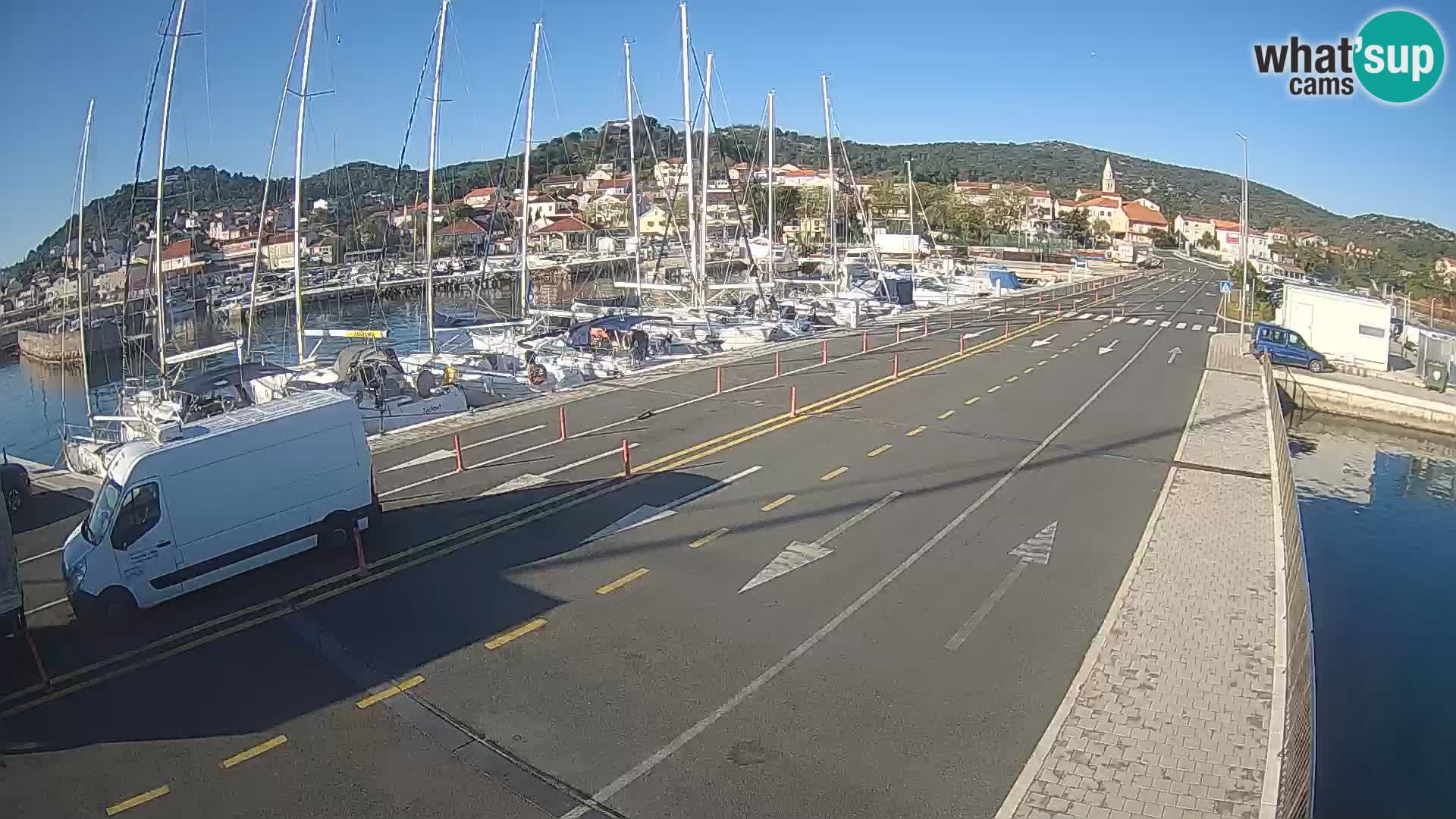 Dalmatien Tkon Fähre – Webcams Kroatien