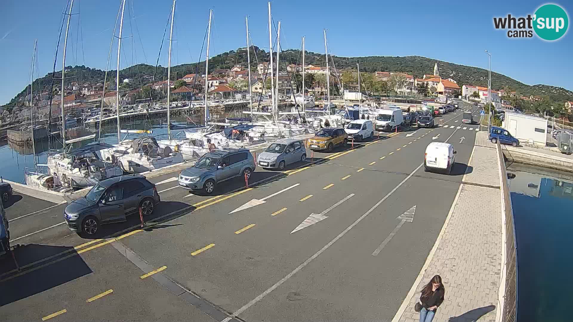 Dalmazia traghetto Tkon – webcam Croazia