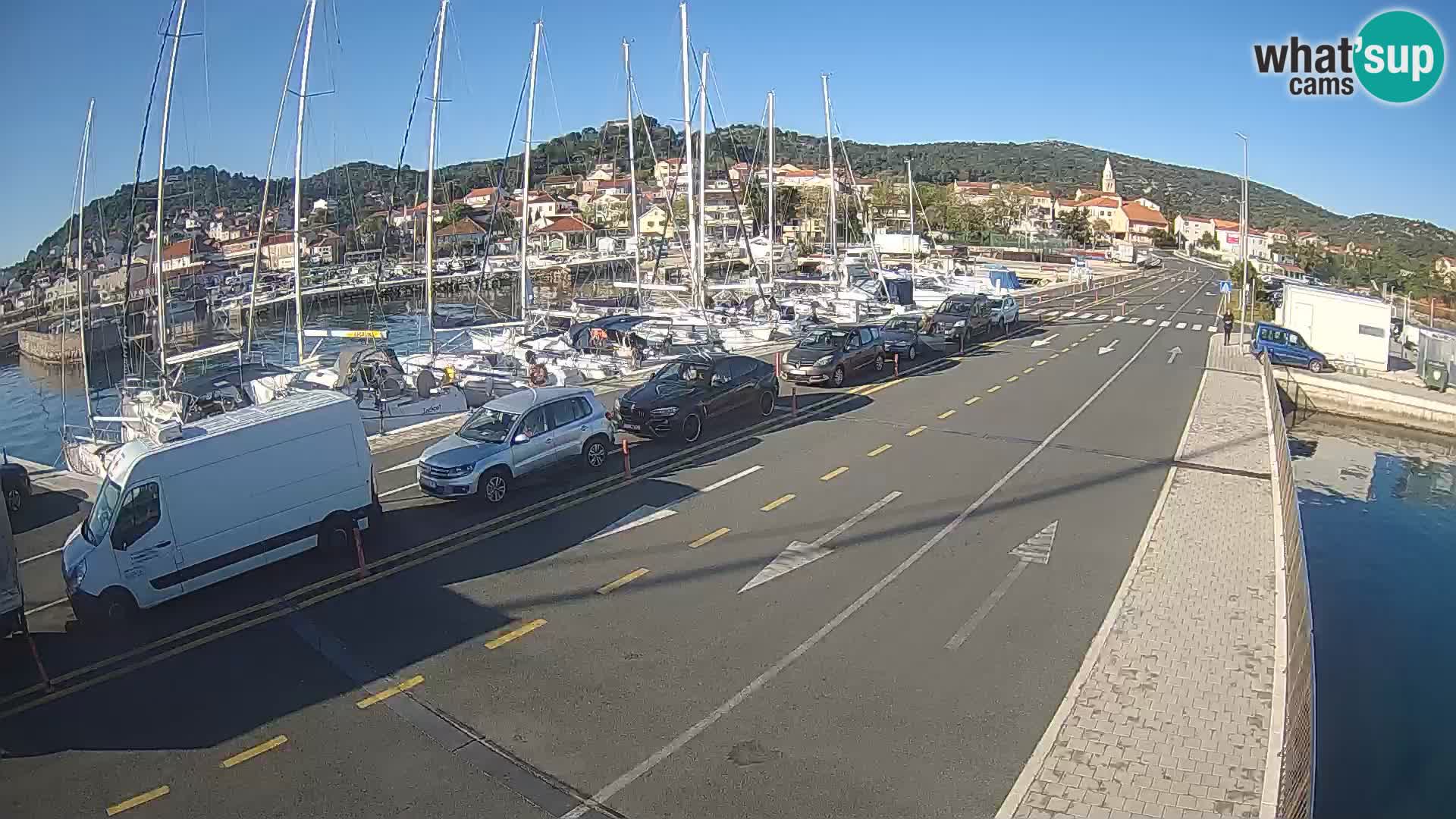 Dalmacija Trajekt Tkon – spletne kamere Hrvaška