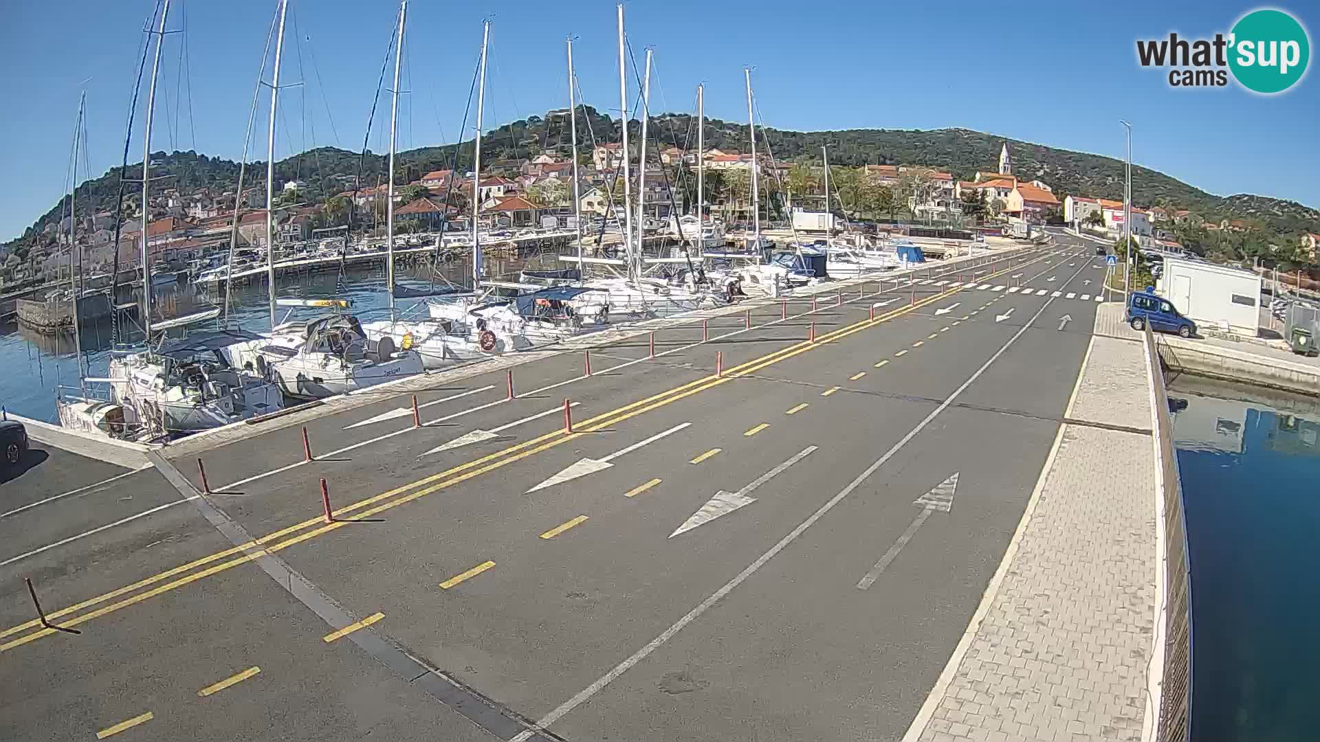 Dalmacija Trajekt Tkon – spletne kamere Hrvaška