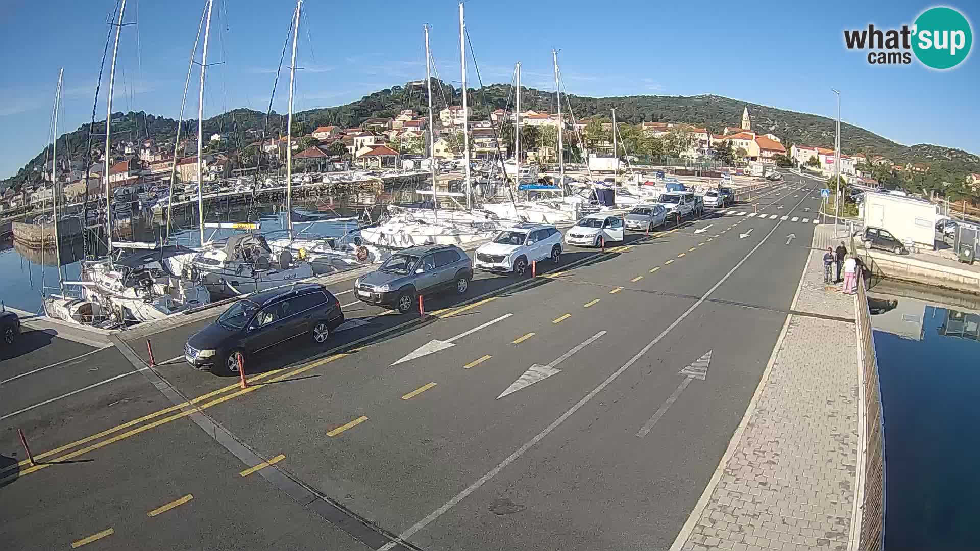 Dalmacija Trajekt Tkon – spletne kamere Hrvaška