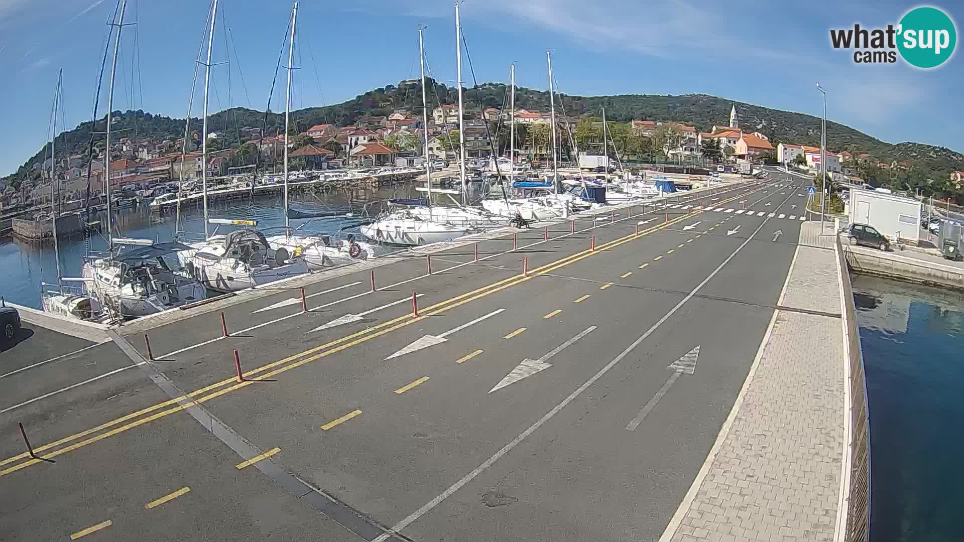 Dalmacija Trajekt Tkon – spletne kamere Hrvaška