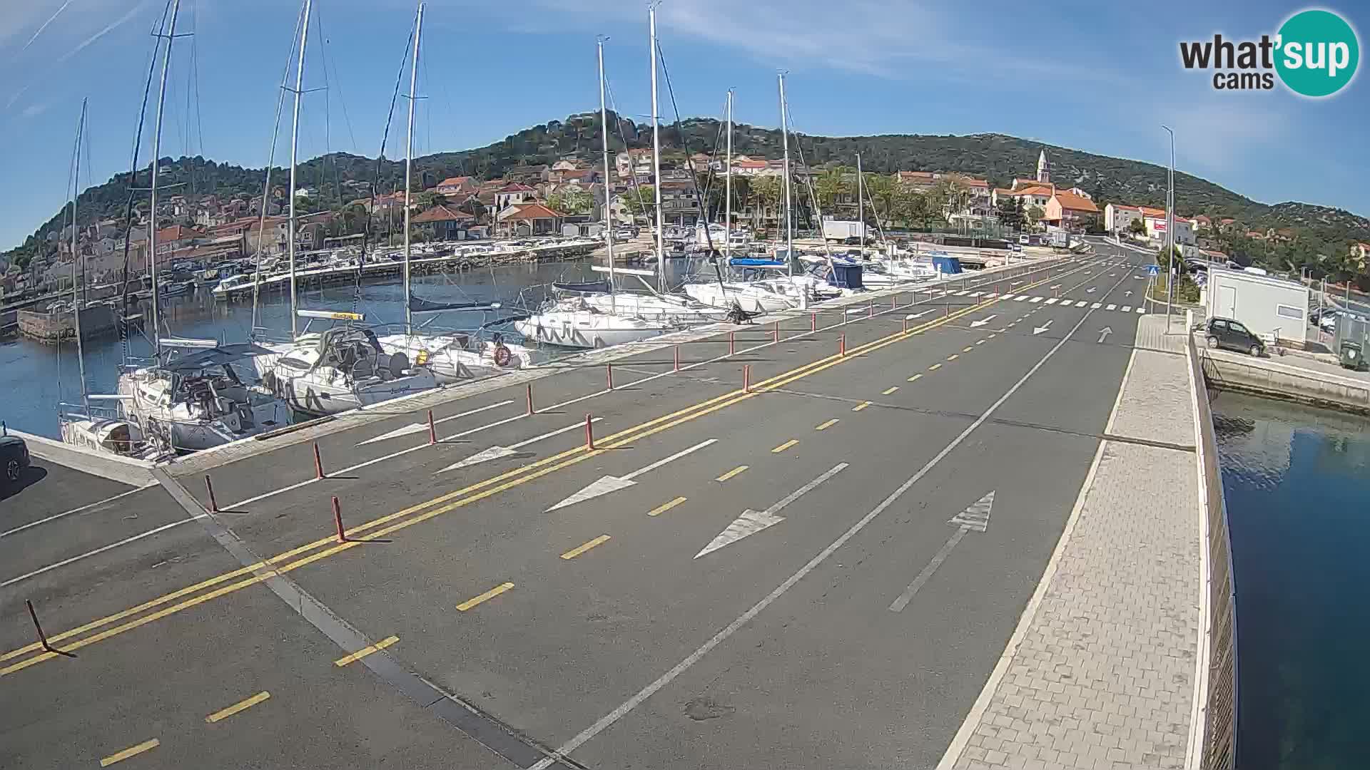 Dalmacija Trajekt Tkon – spletne kamere Hrvaška