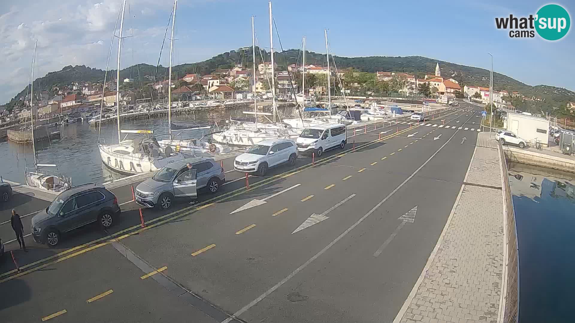 Dalmatia Tkon Ferry – webcams Croatia