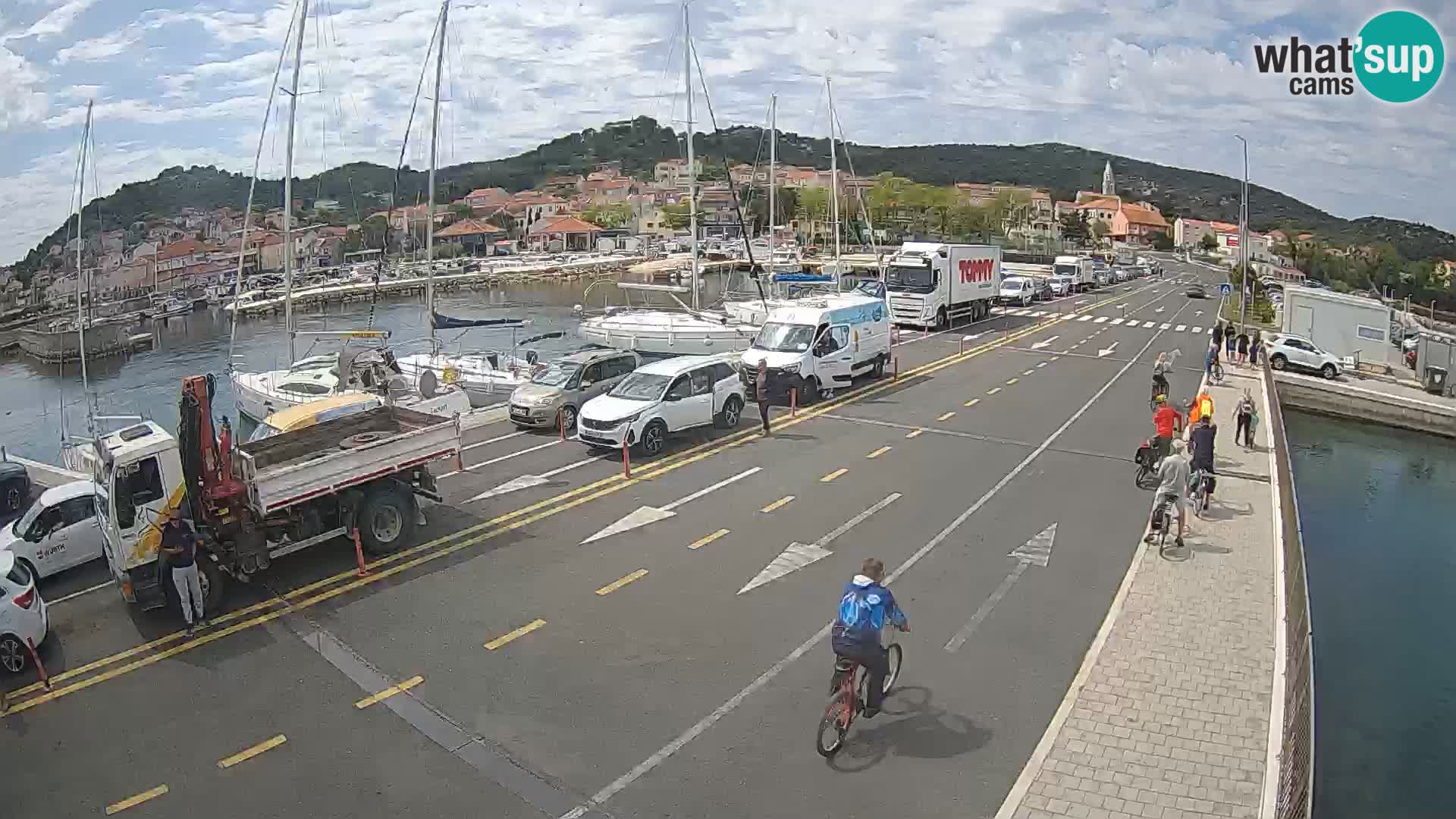 Dalmatie Tkon Traversier – webcams Croatie