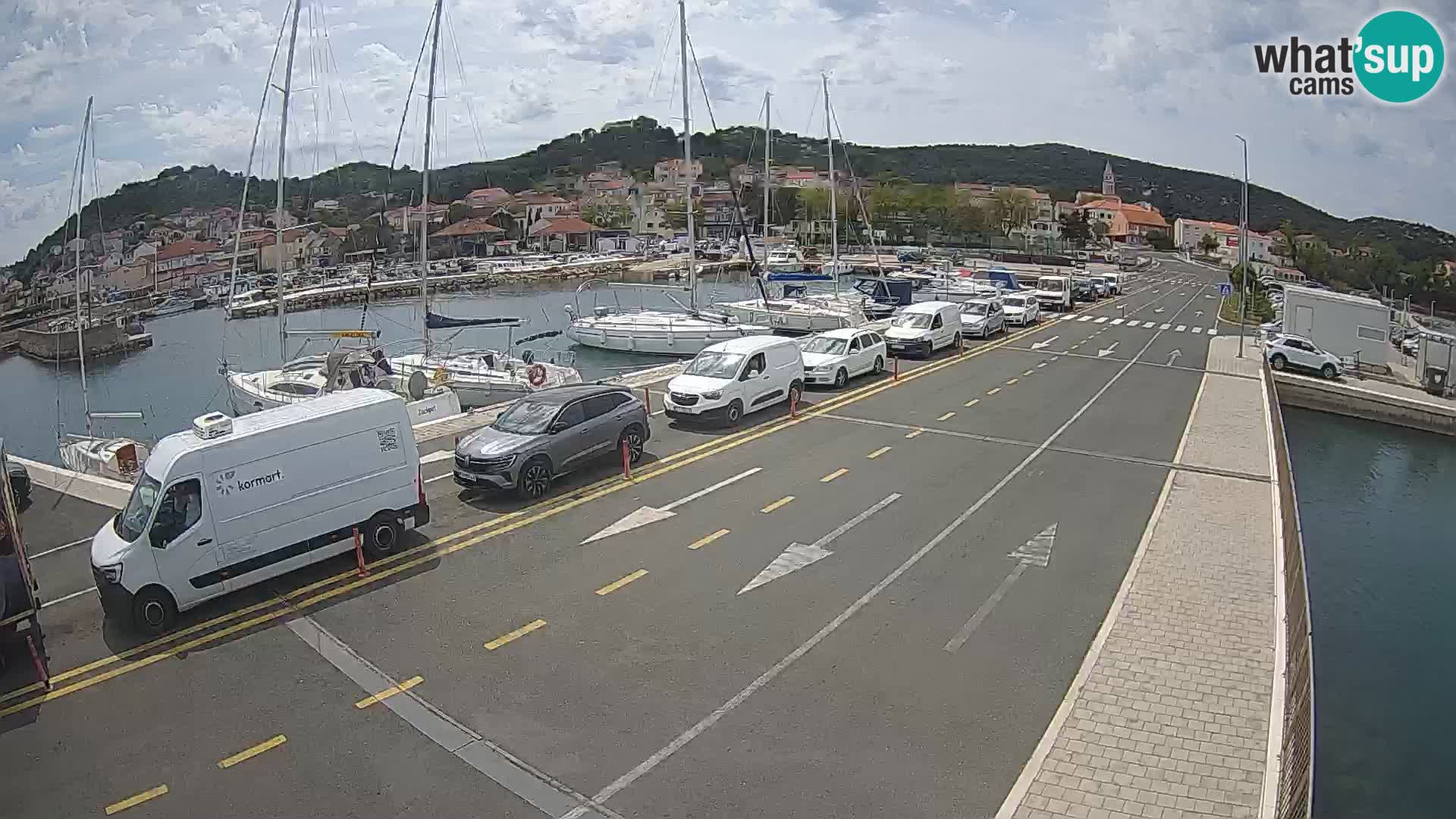 Dalmatia Tkon Ferry – webcams Croatia
