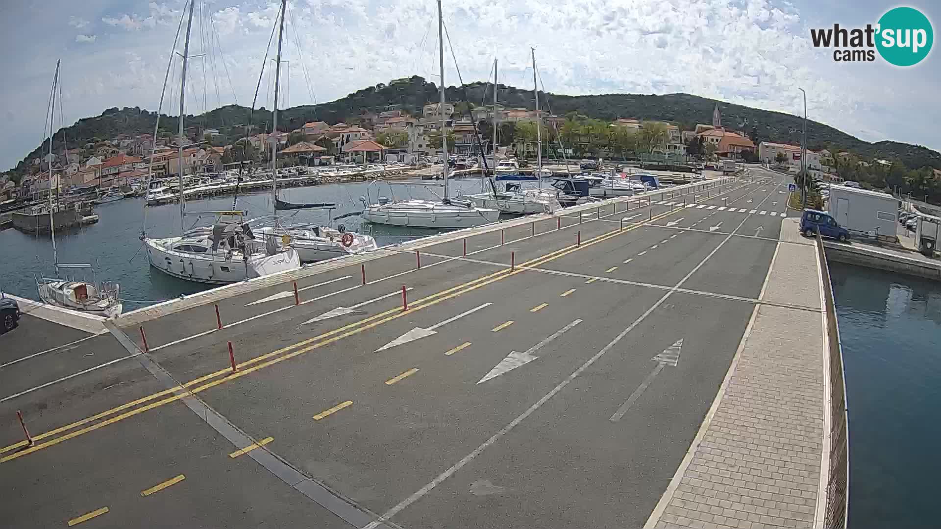 Dalmatia Tkon Ferry – webcams Croatia
