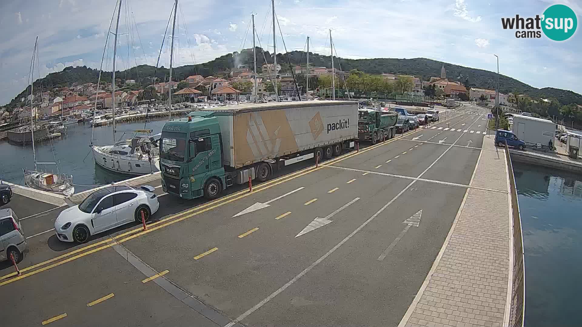 Dalmatia Tkon Ferry – webcams Croatia