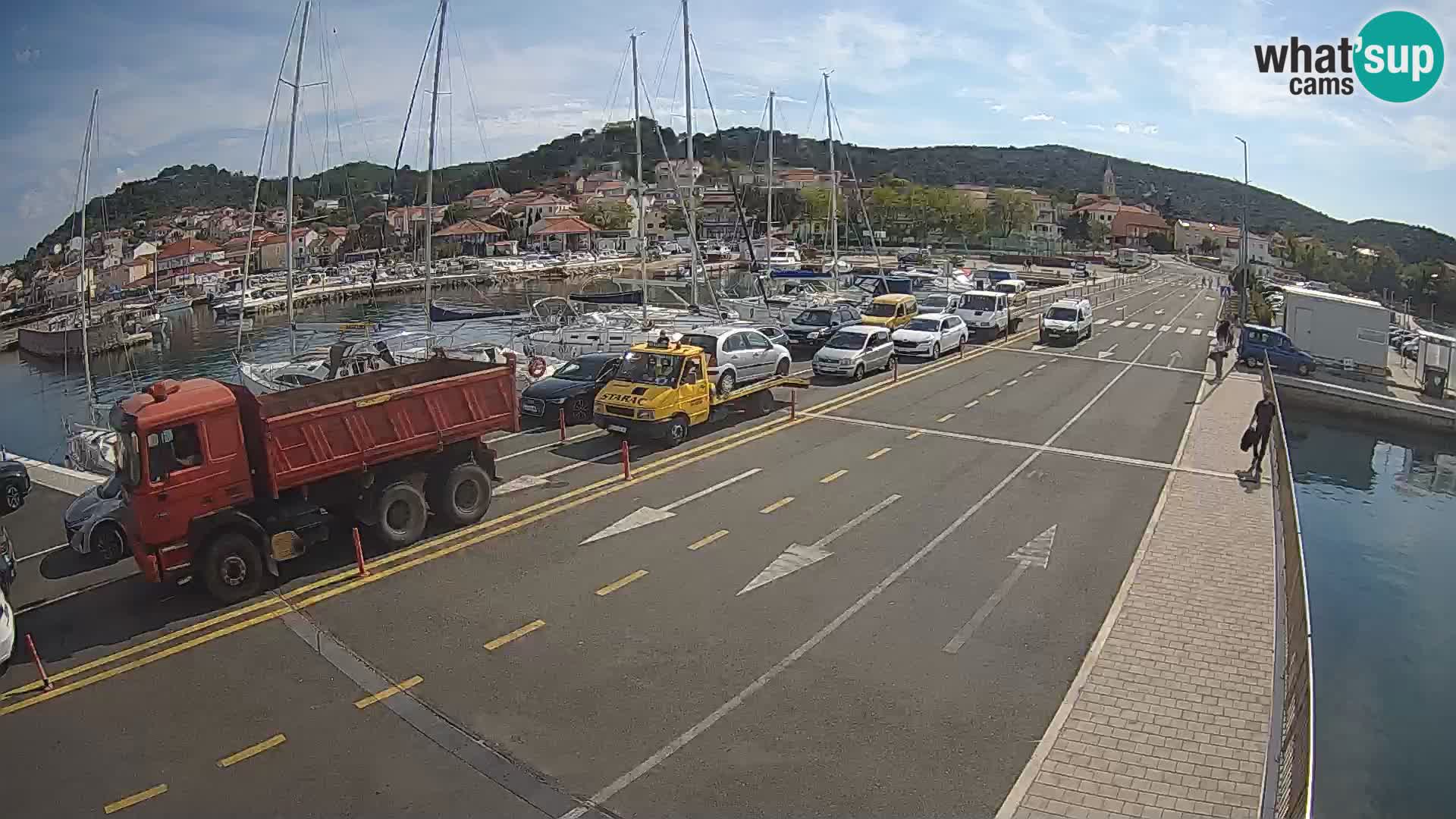 Dalmatia Tkon Ferry – webcams Croatia