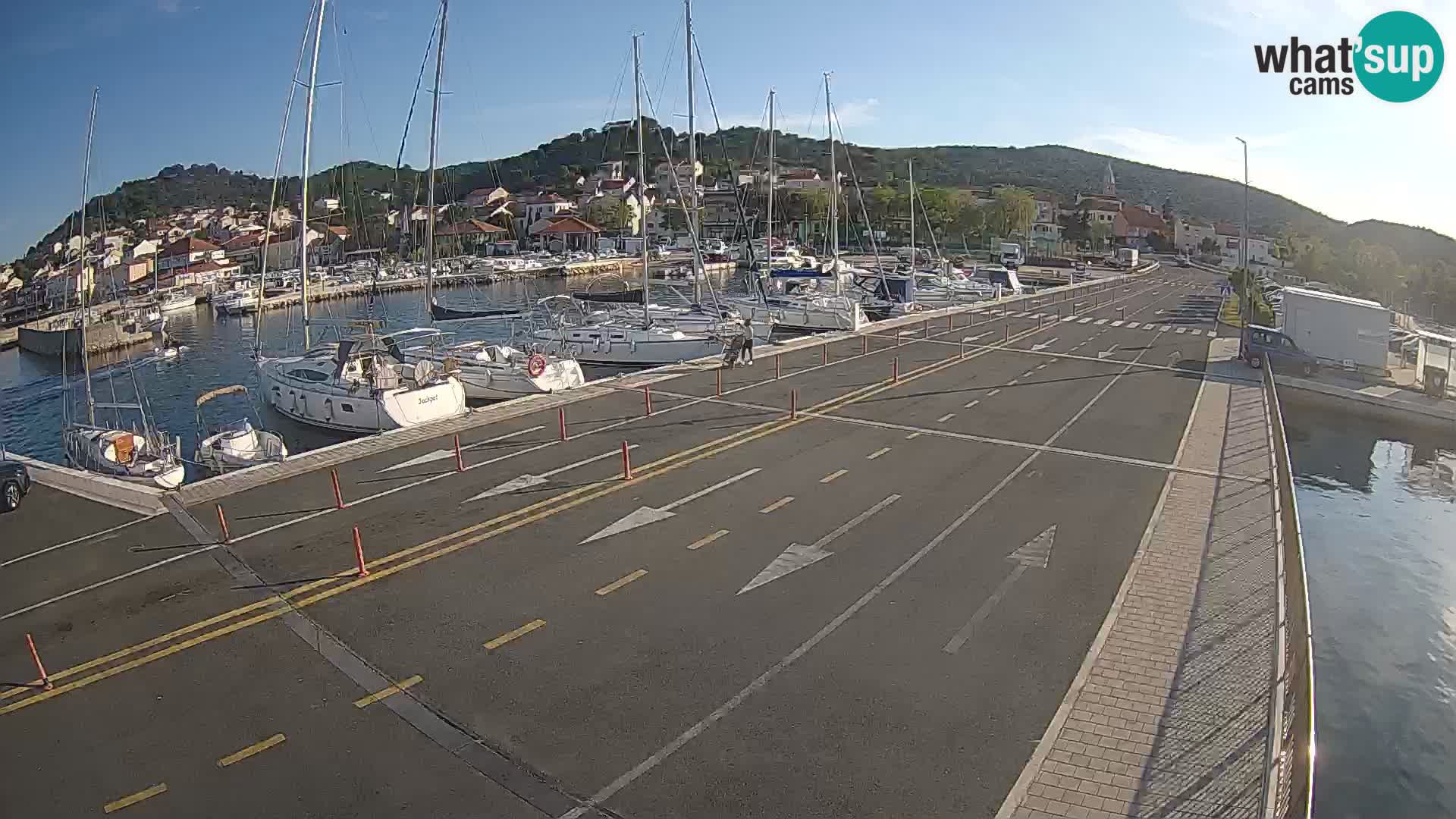 Dalmatia Tkon Ferry – webcams Croatia
