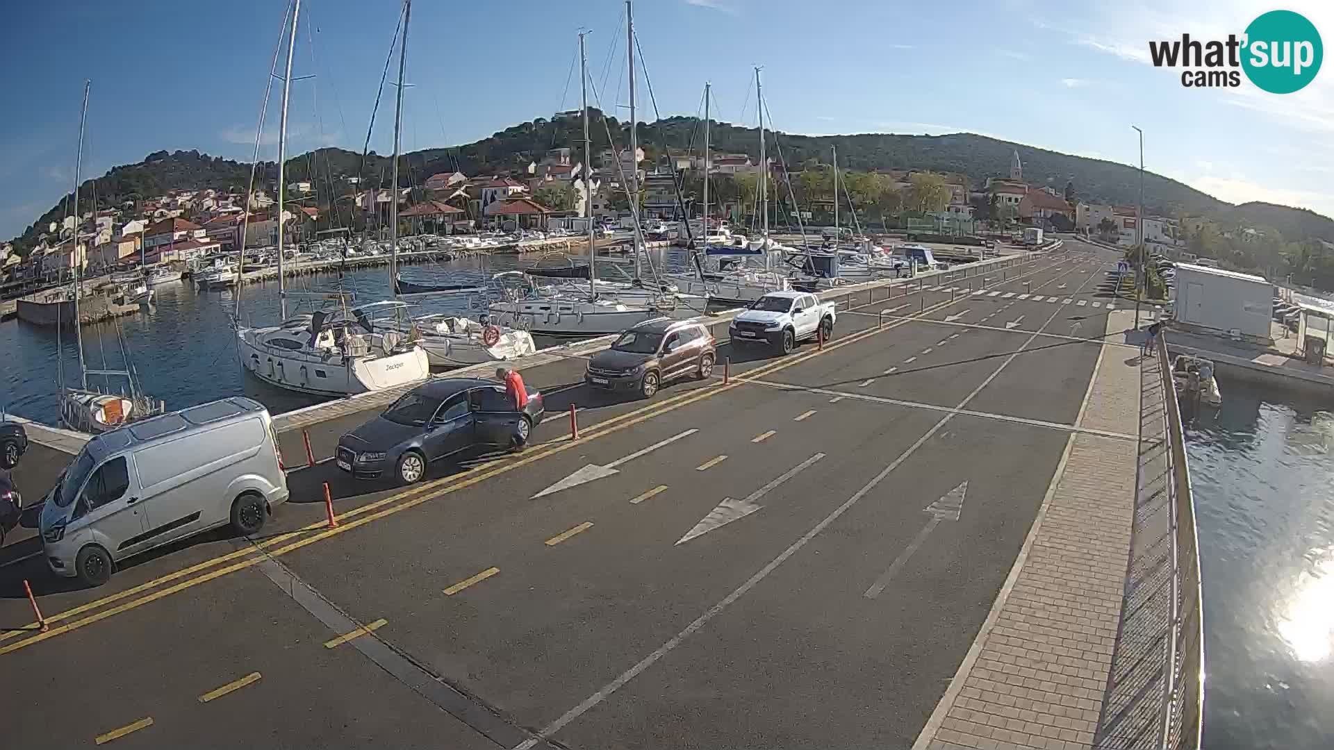 Dalmatia Tkon Ferry – webcams Croatia