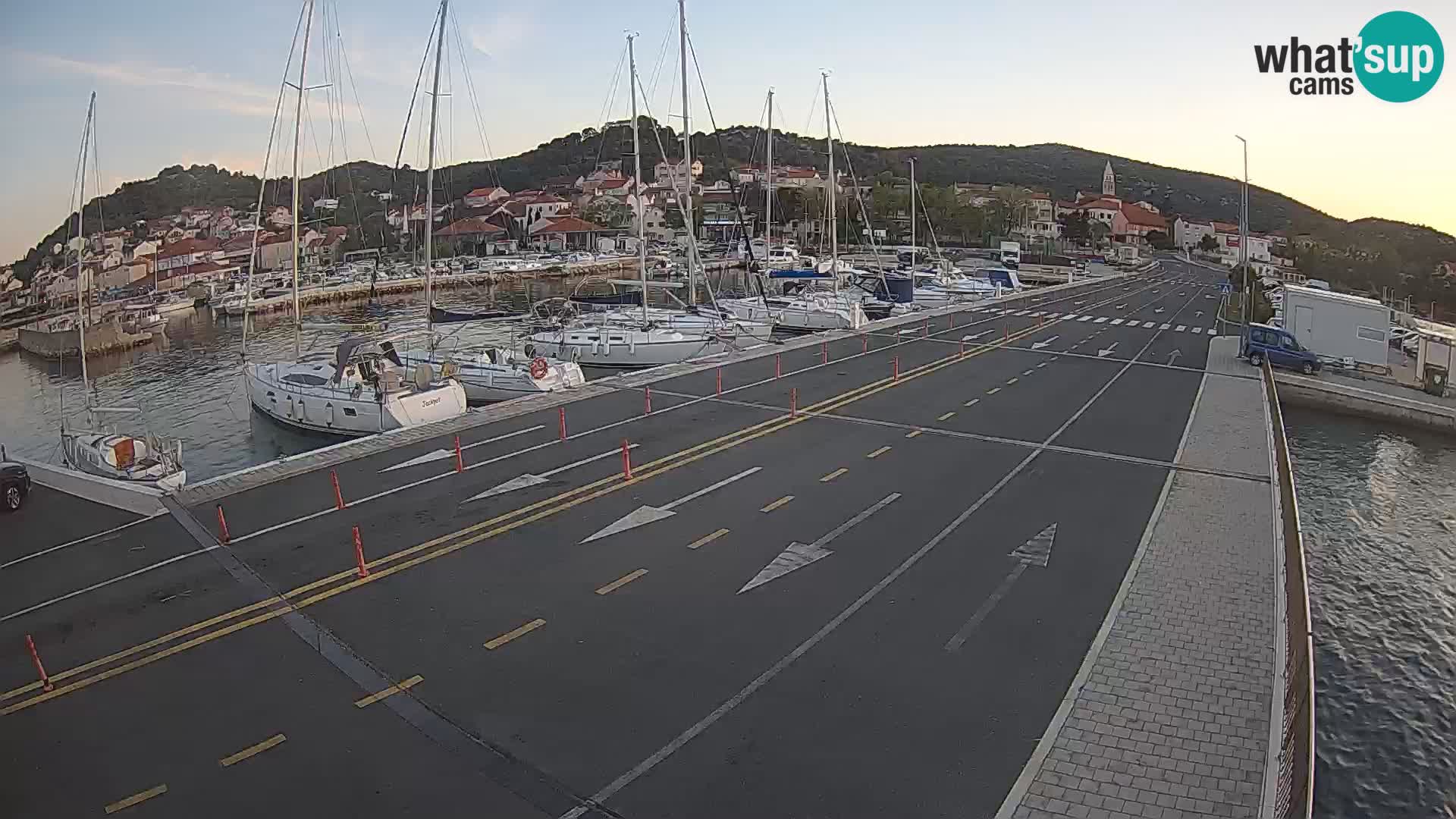 Dalmatia Tkon Ferry – webcams Croatia