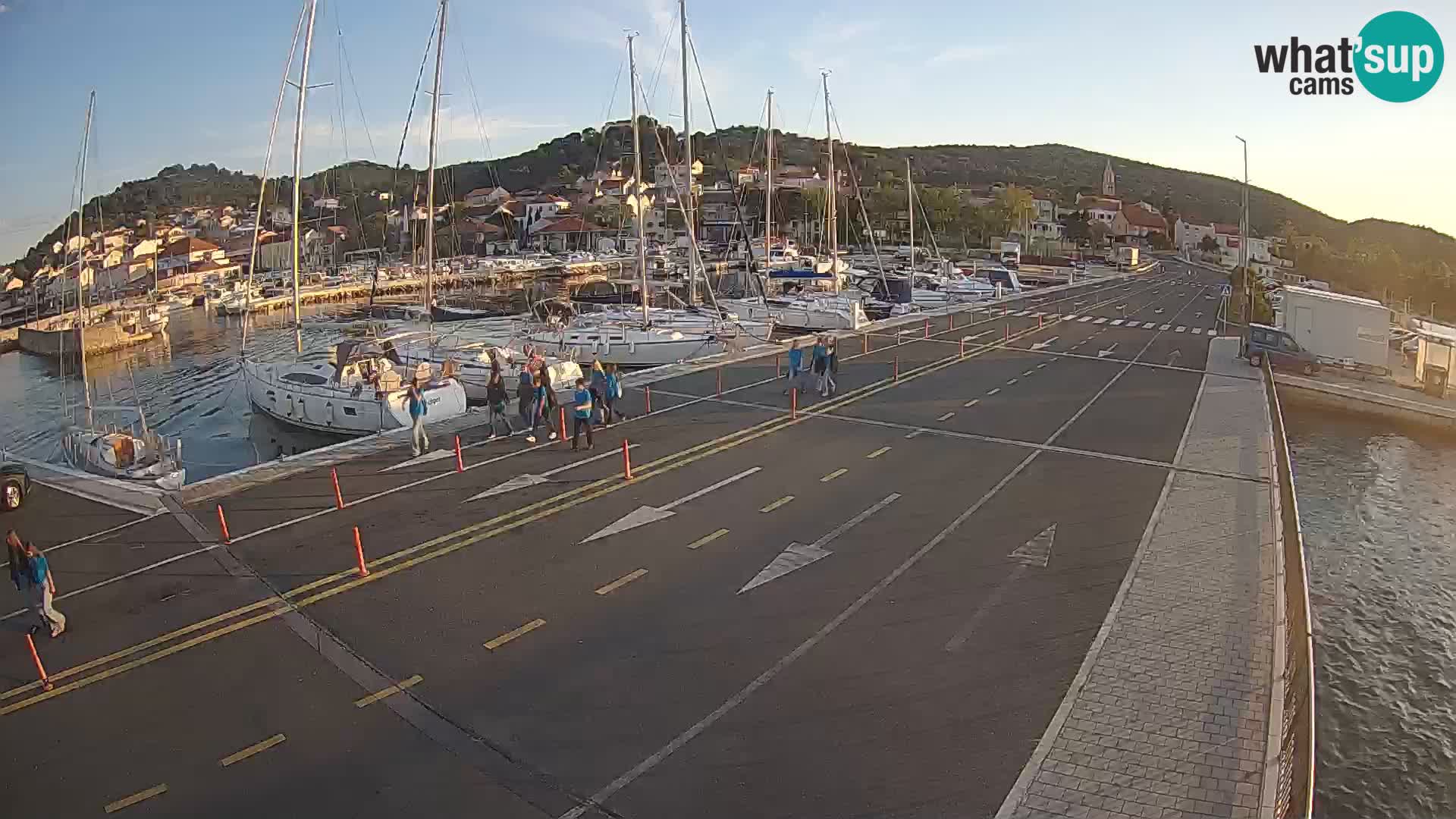 Dalmatia Tkon Ferry – webcams Croatia